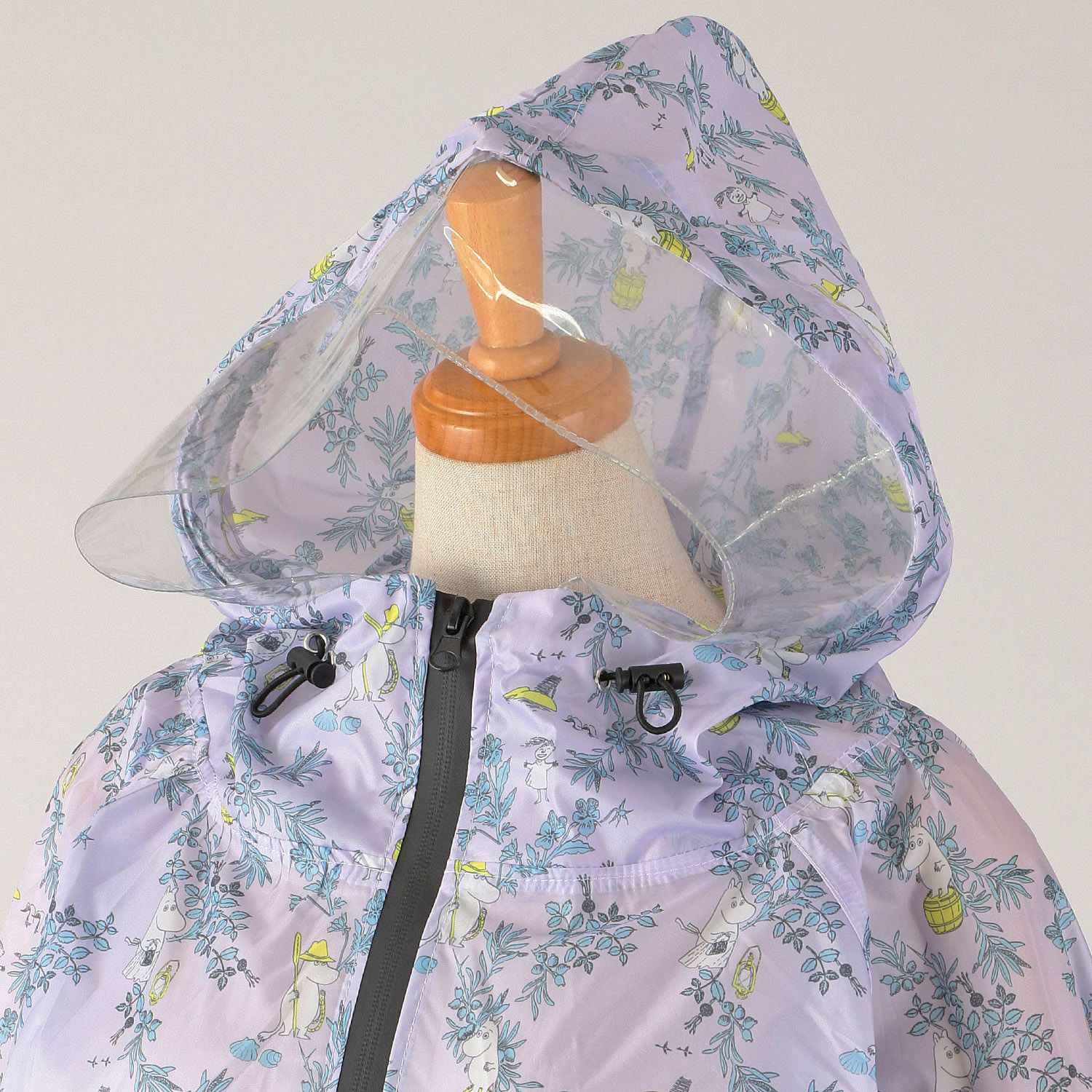 MOOMIN レインポンチョ 諸島柄 - 画像4