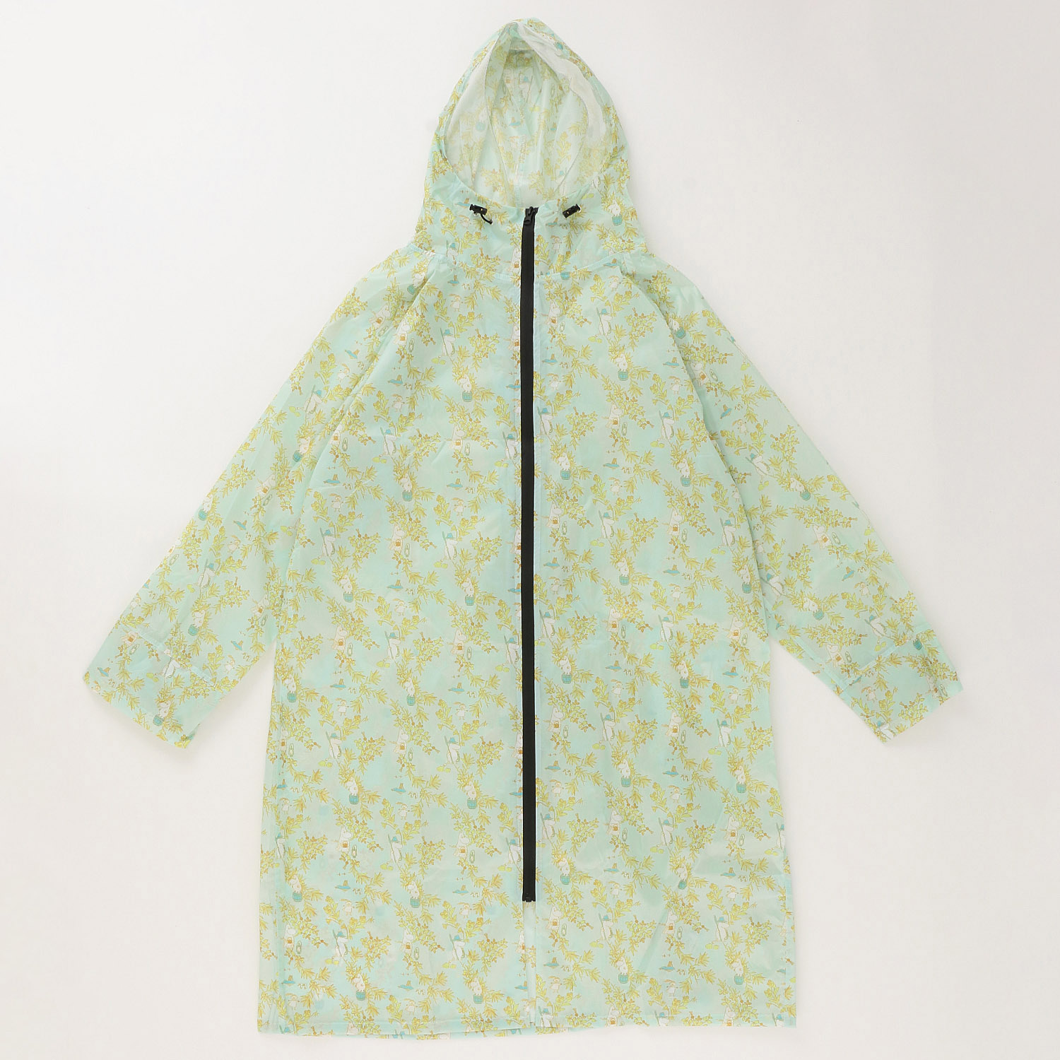 MOOMIN レインポンチョ 諸島柄 - 画像1