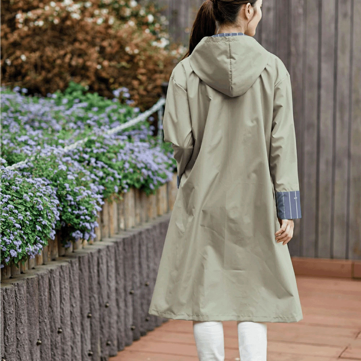 ACTUALフーディレインコート - 画像4