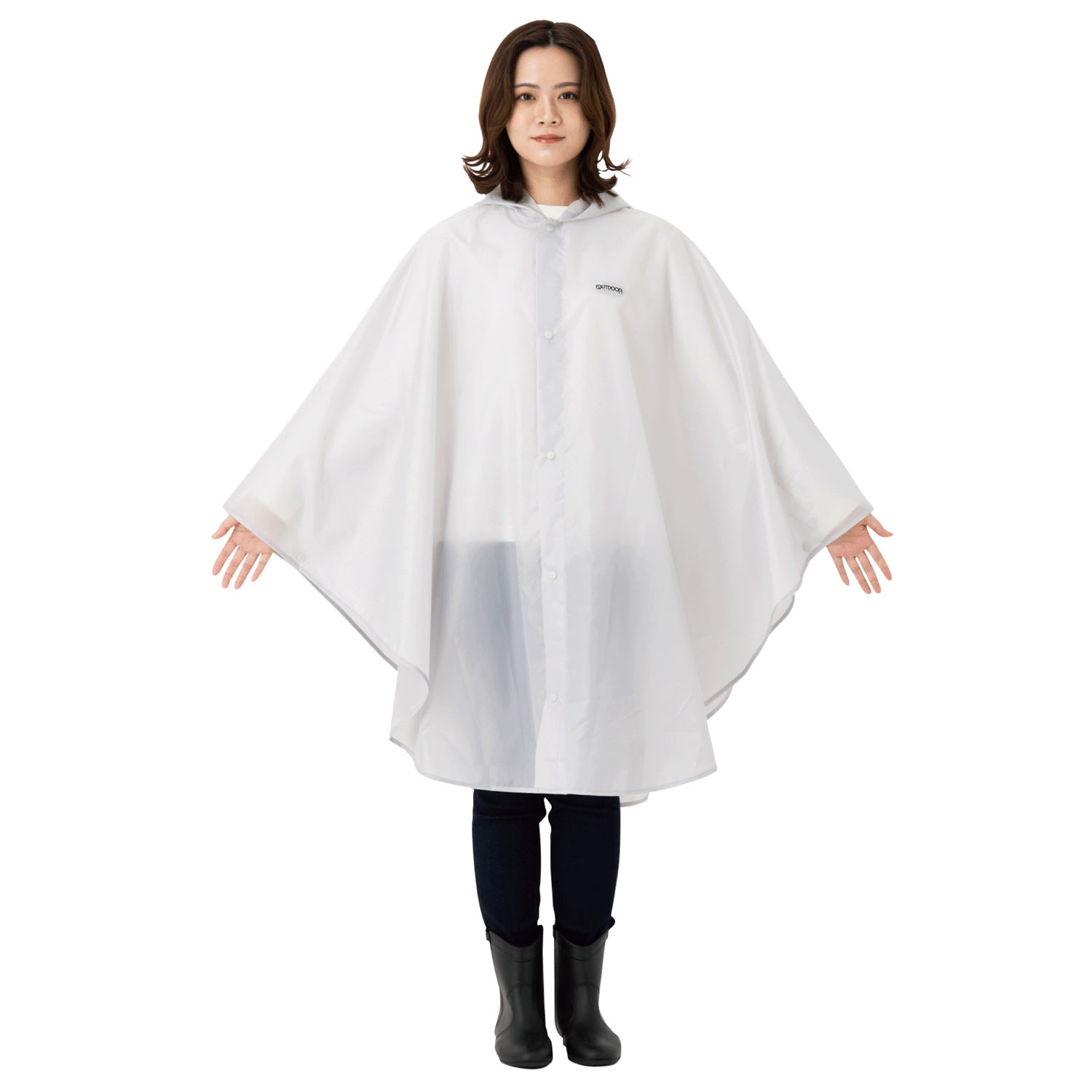 OUTDOOR レインポンチョ - 画像4