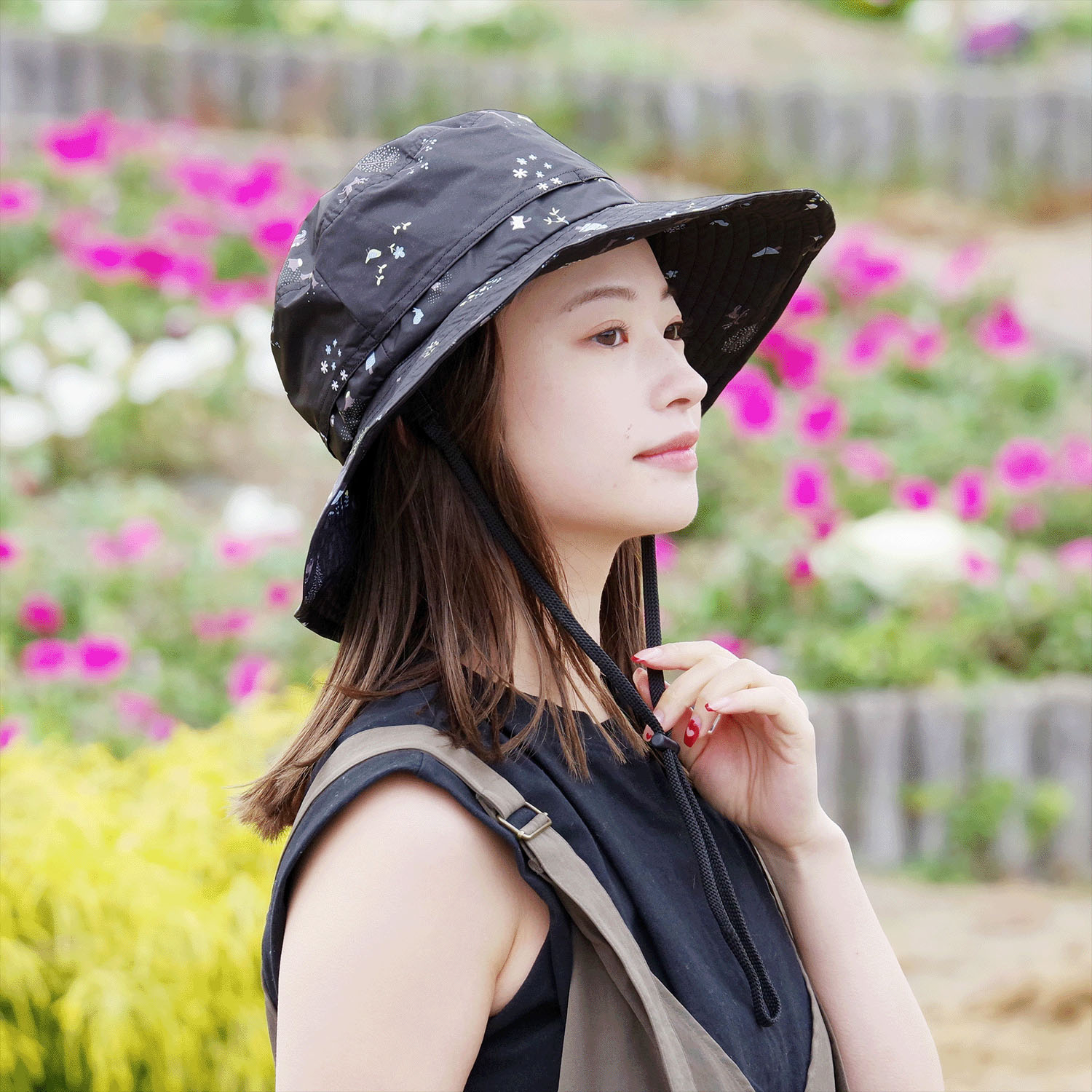 遮光UVレインハット - 画像4