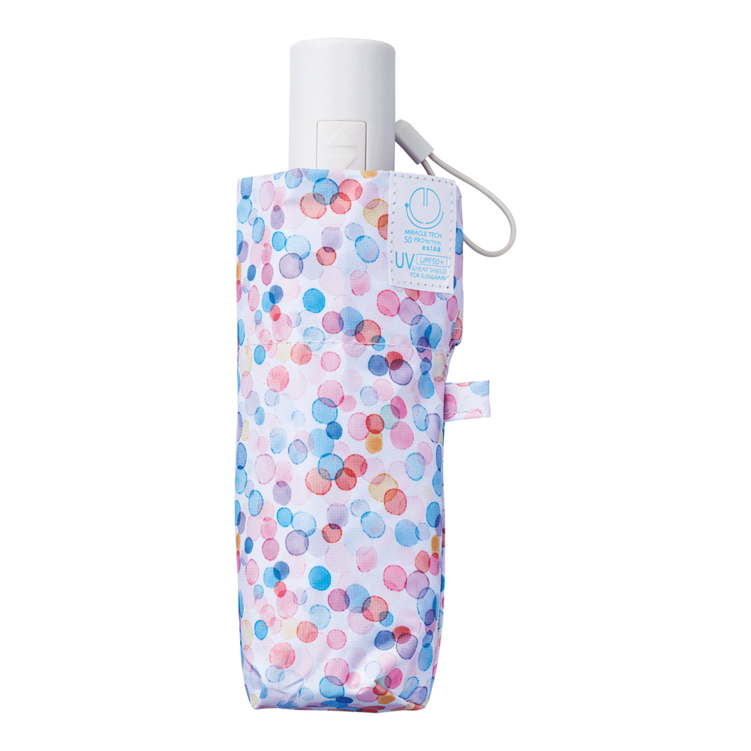 【Miracle Tech（ミラクルテック）】 晴雨兼用 自動開閉 カラフルドット 遮光100％ - 画像6