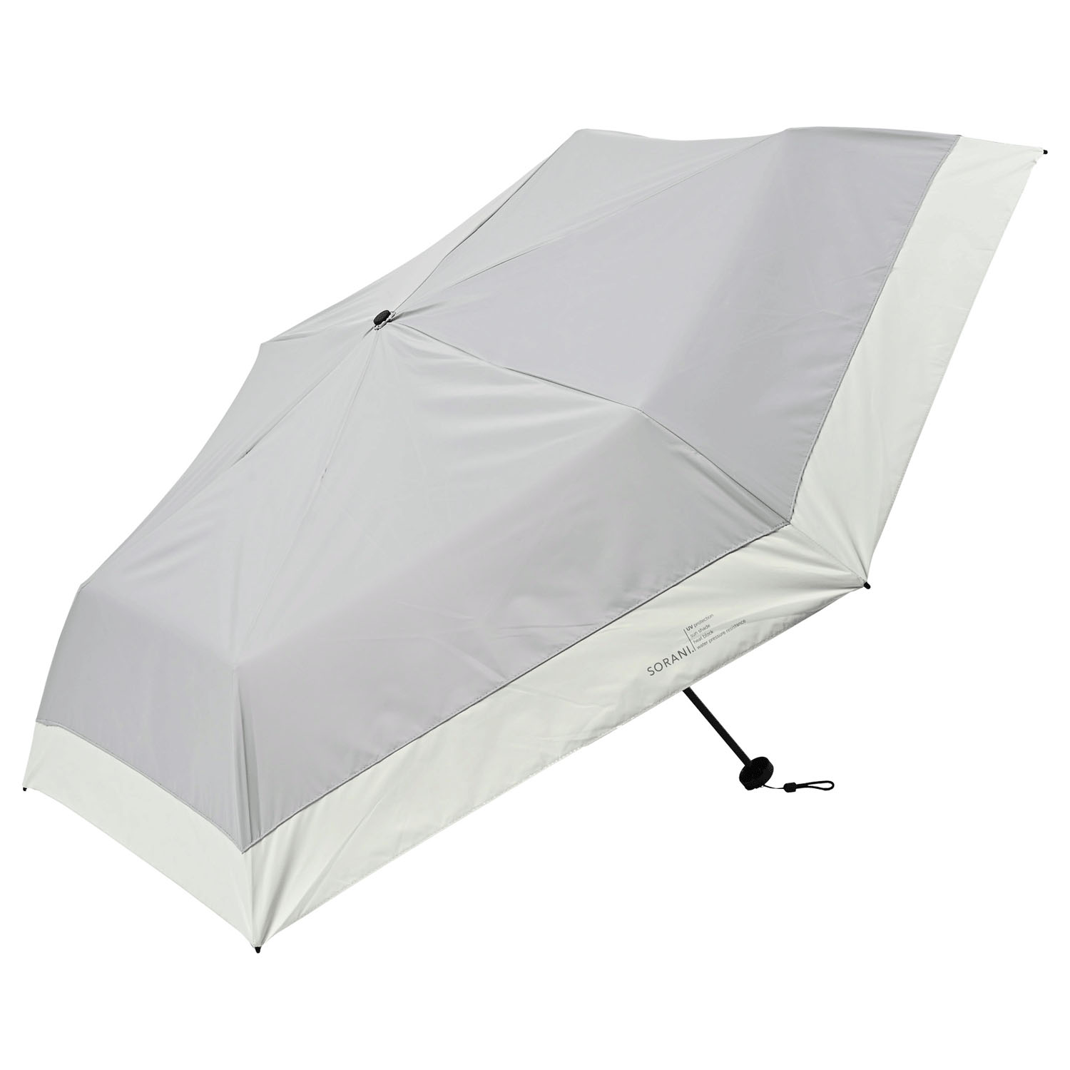 遮光晴雨兼用 バイカラー折傘