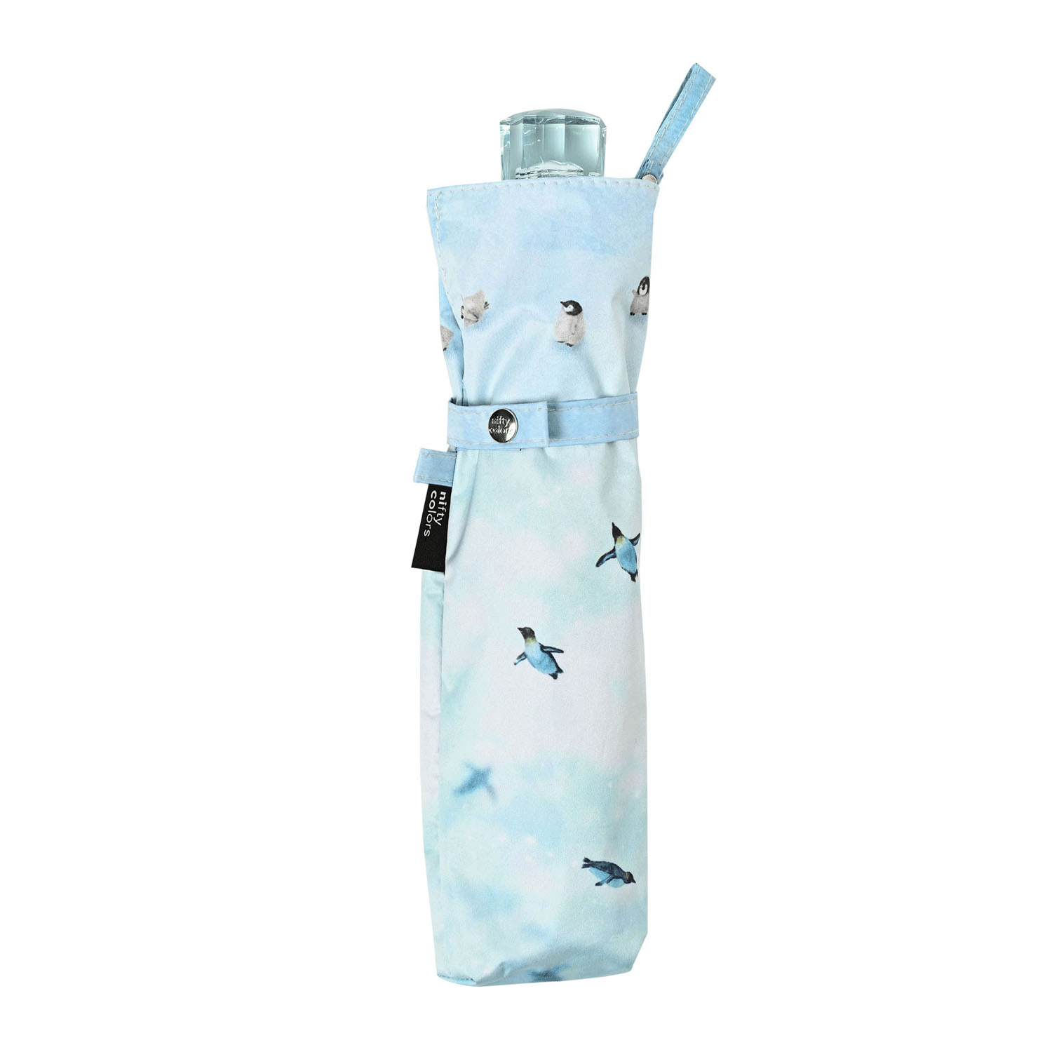 晴雨兼用 2サイドペンギンミニ傘 - 画像4