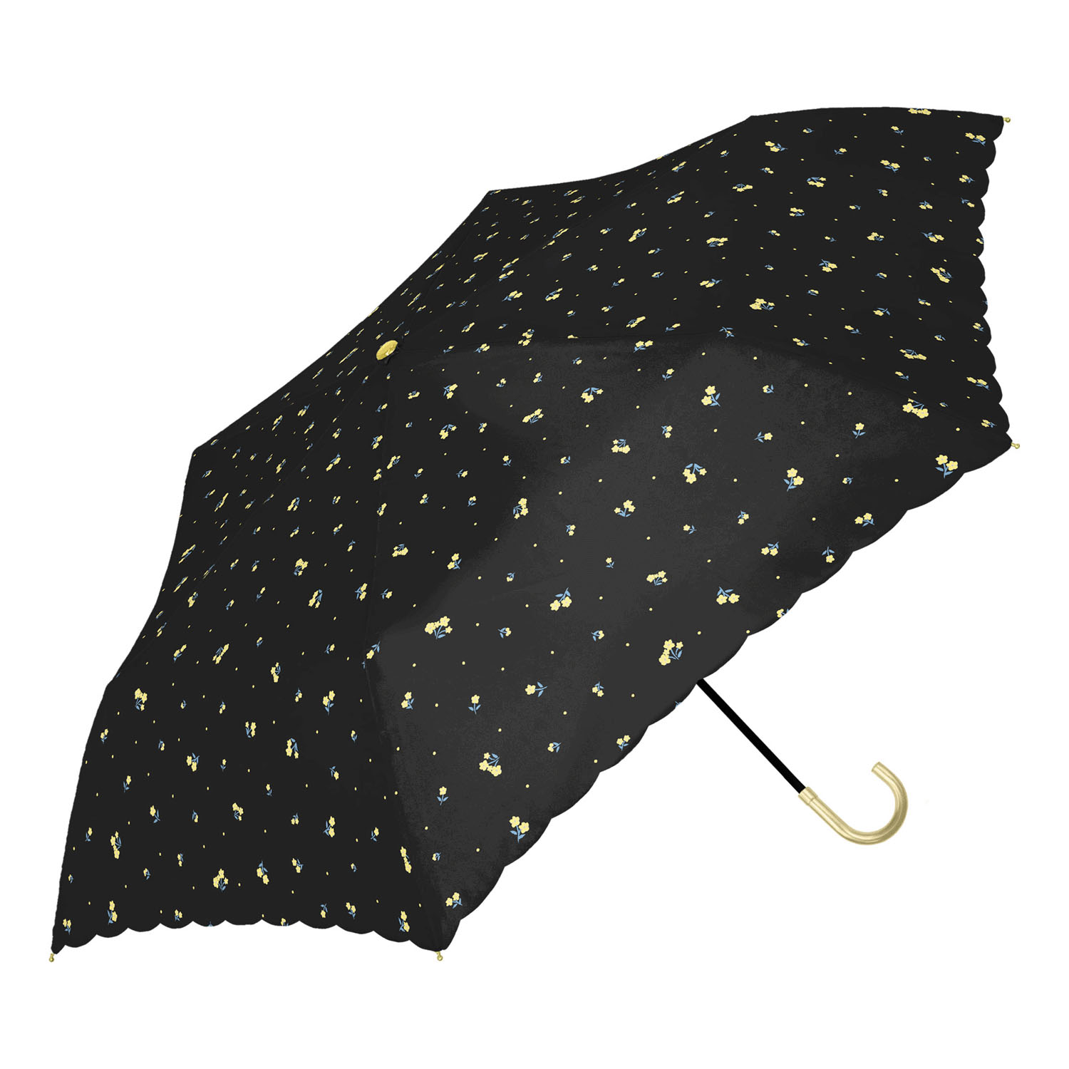 【assa】 晴雨兼用クラシカルフラワーミニ傘