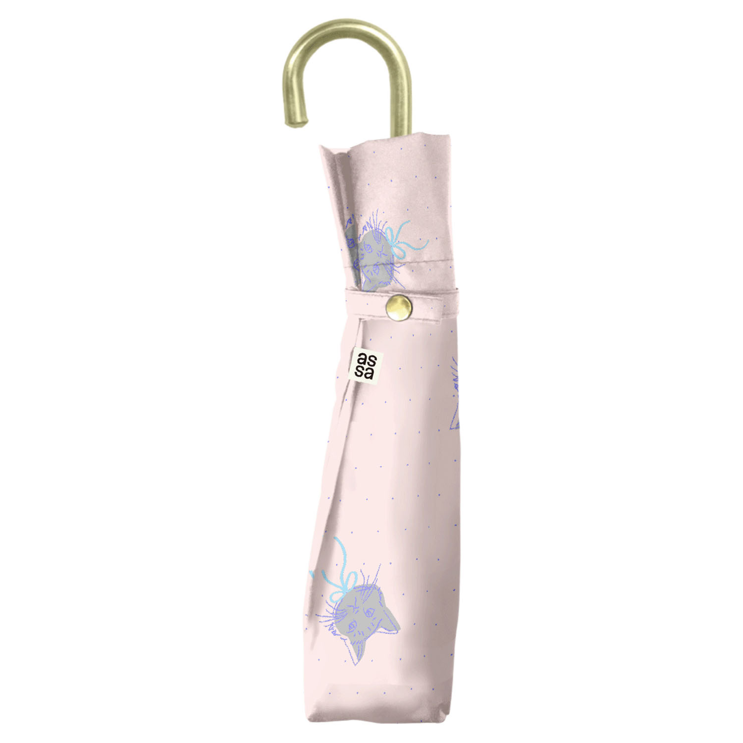 【assa】 晴雨兼用キャットミニ傘 - 画像4