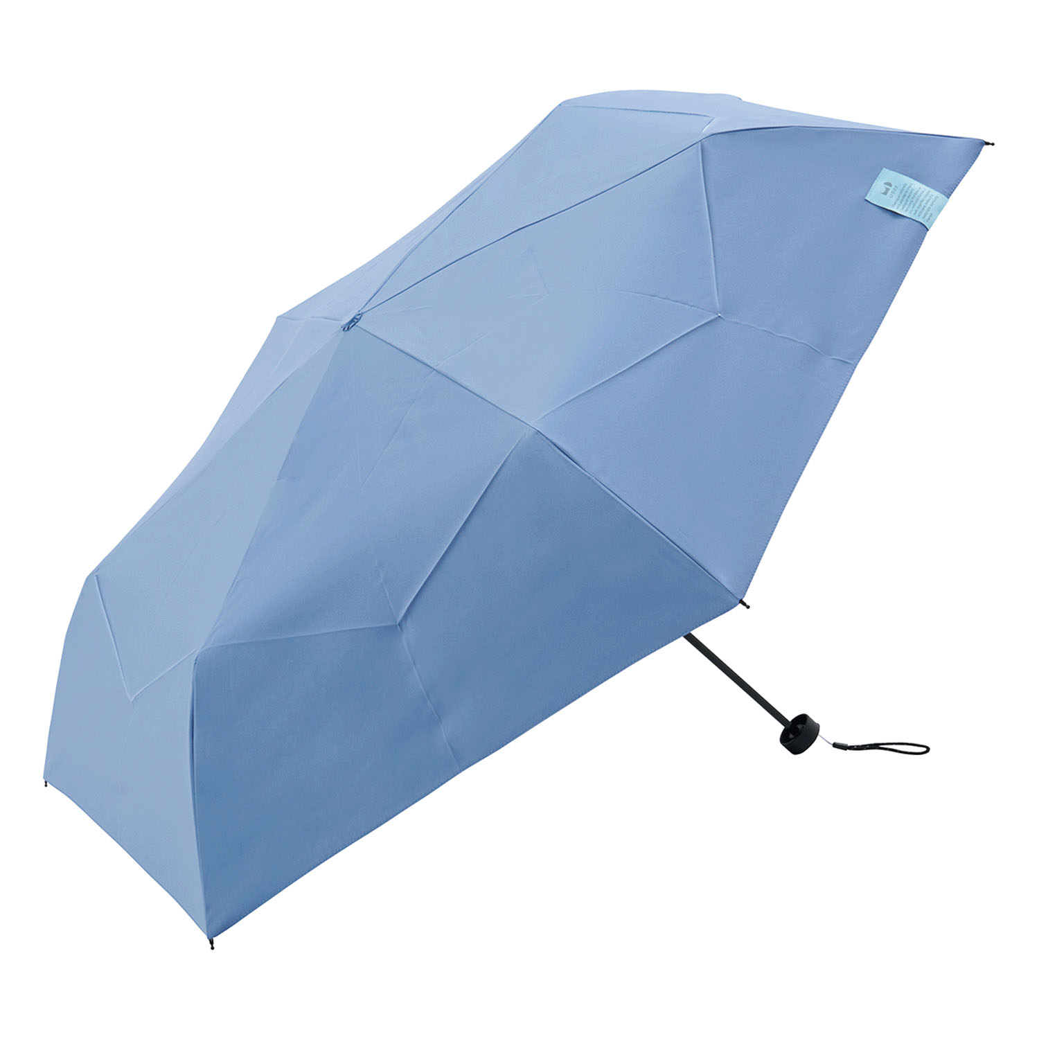 【形状記憶仕様、畳みにくさを軽減！】 【because】 オールウェザースマートプレーン折傘 - 画像8