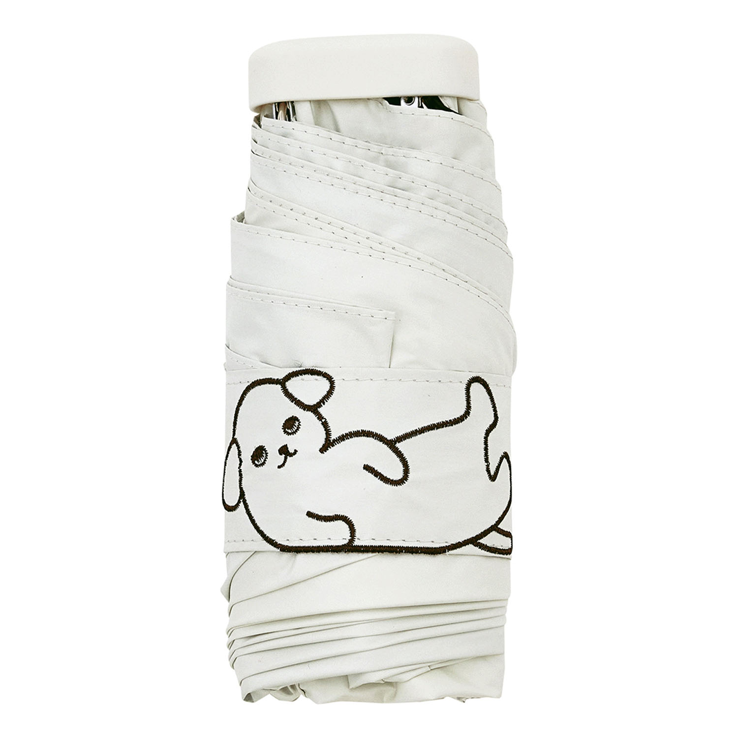 【because】 晴雨兼用 お出かけドッグ折傘 - 画像3