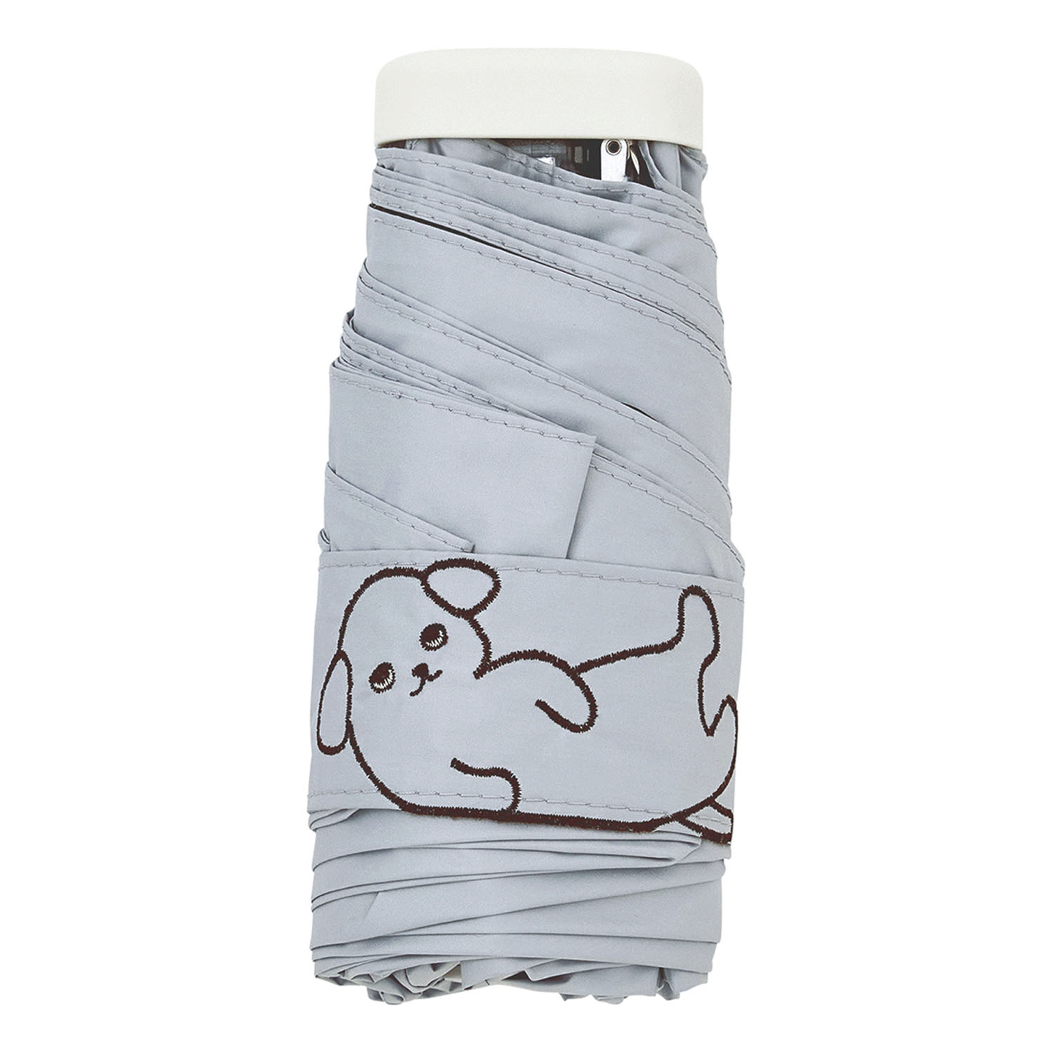 【because】 晴雨兼用 お出かけドッグ折傘 - 画像7