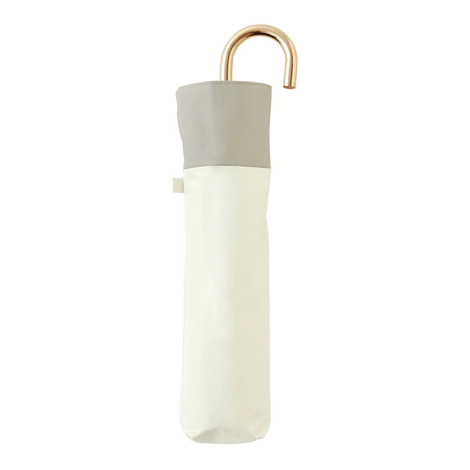 【because】 晴雨兼用 PUバイカラー折傘 - 画像2