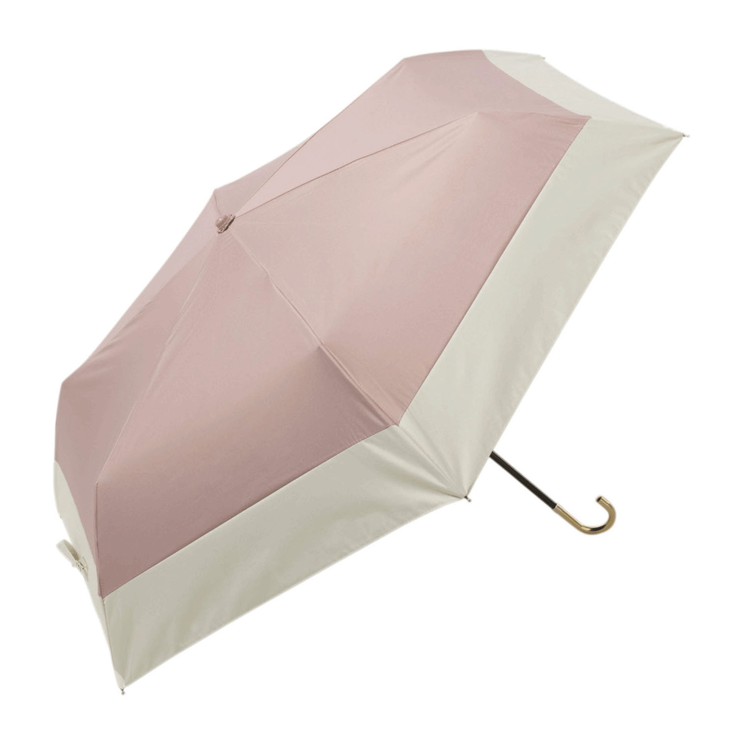 【because】 晴雨兼用 PUバイカラー折傘 - 画像9