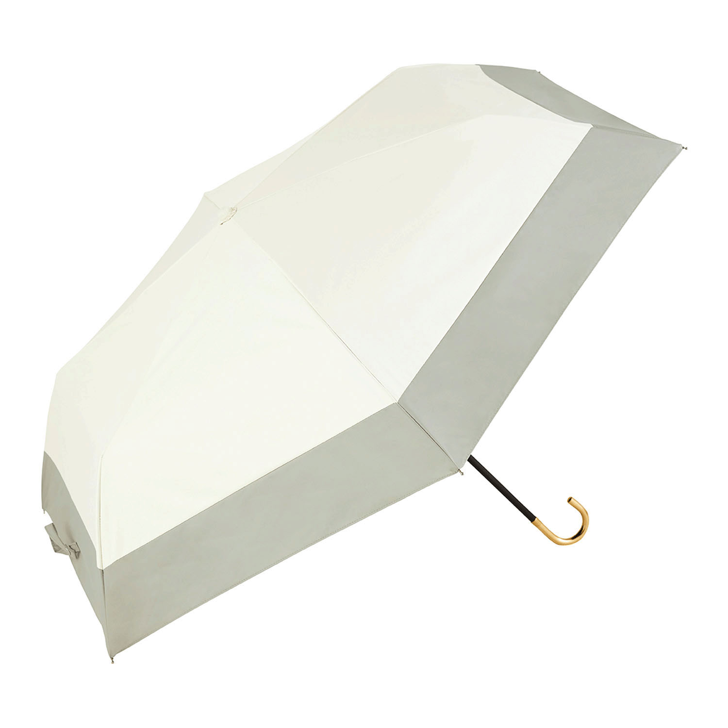 【because】 晴雨兼用 PUバイカラー折傘