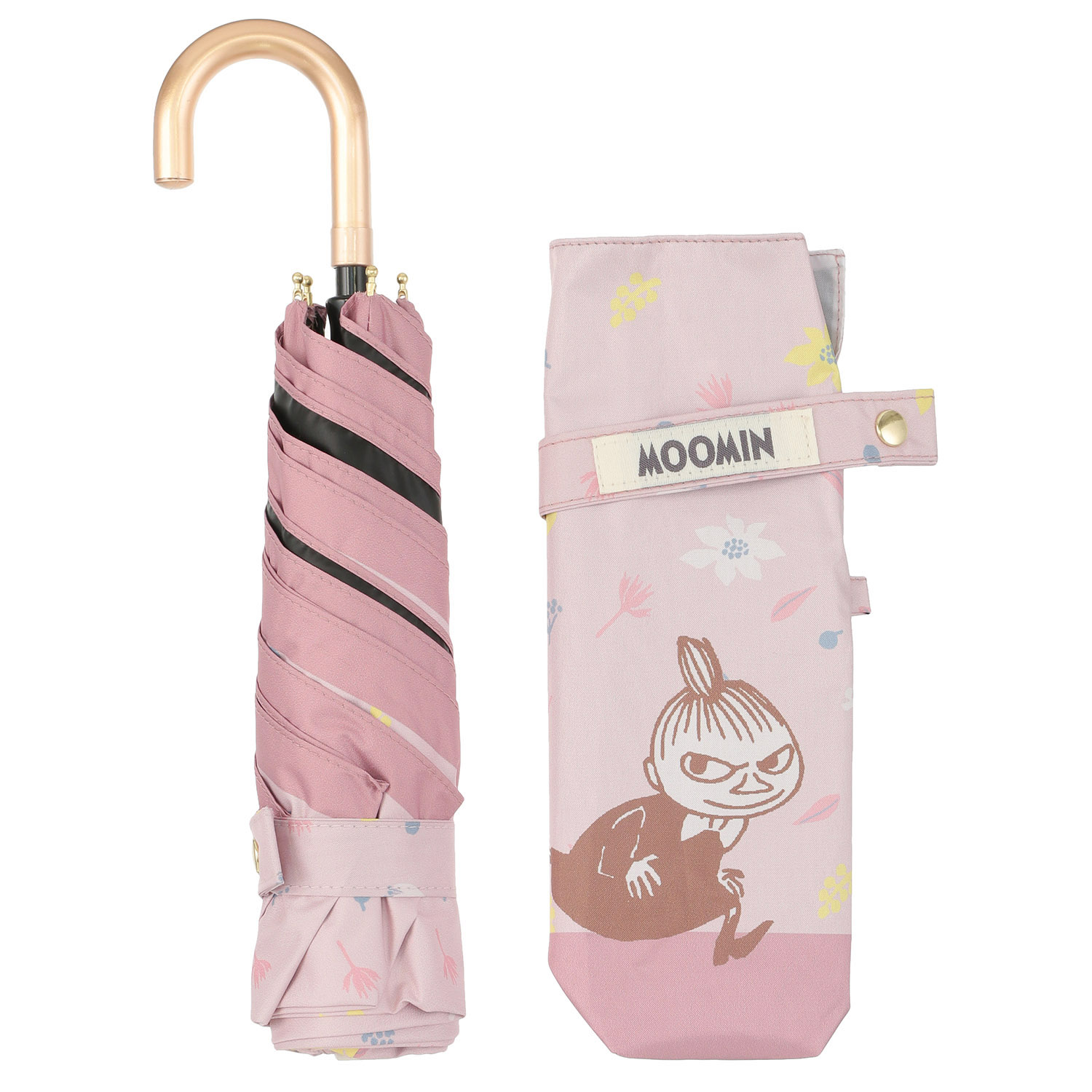 晴雨兼用傘 MOOMIN かけっこリトルミイ ミニ傘 - 画像2