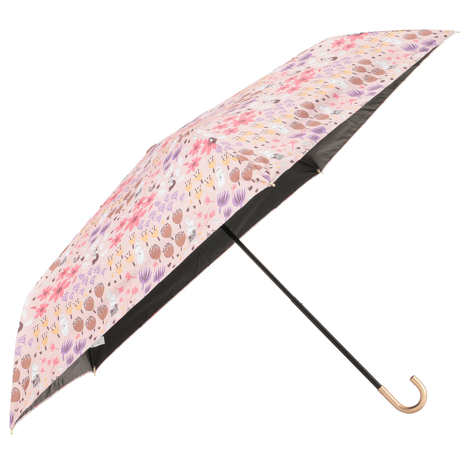 晴雨兼用傘 MOOMIN ムーミンお花畑 ミニ傘 - 画像4