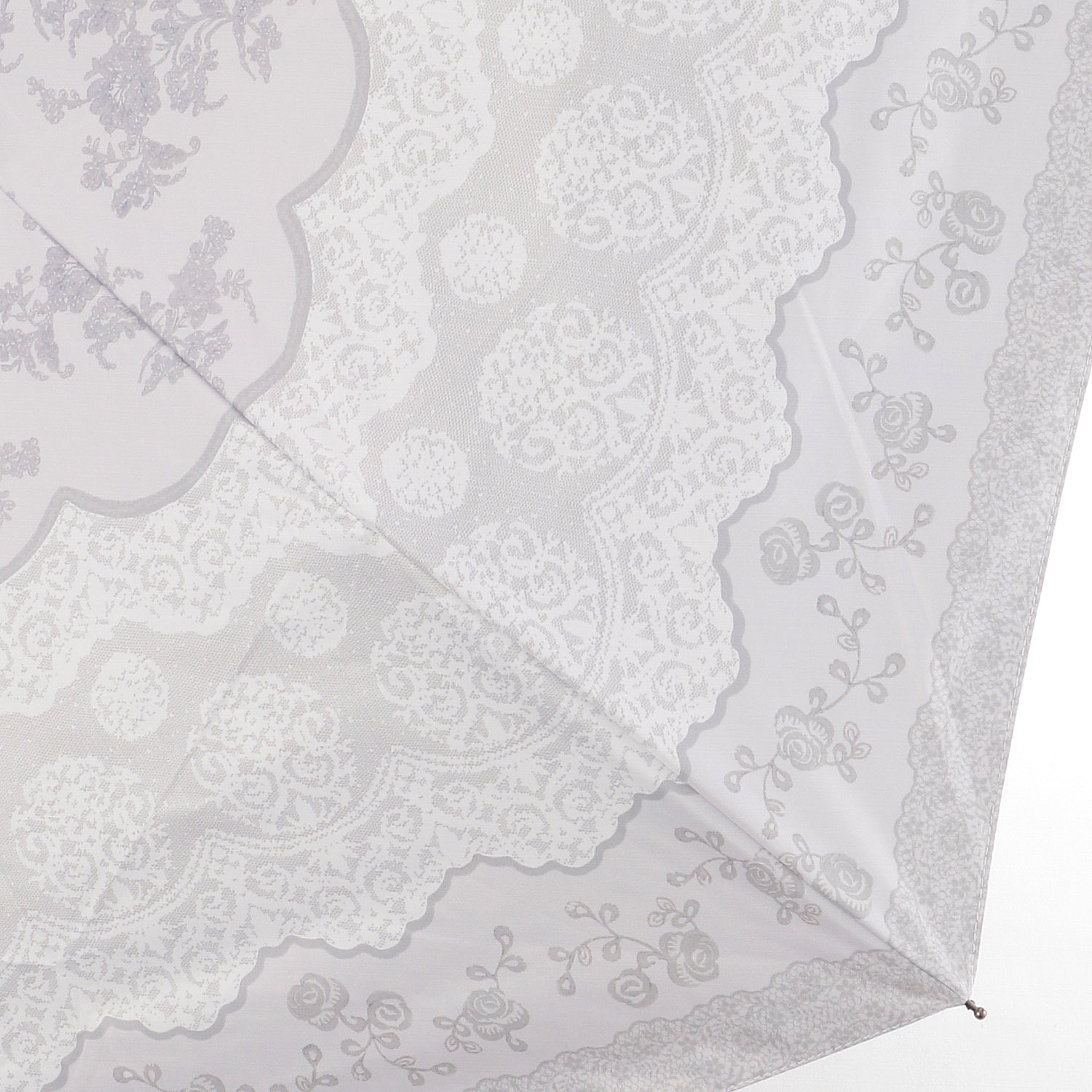 晴雨兼用傘 レース柄ミニ - 画像5