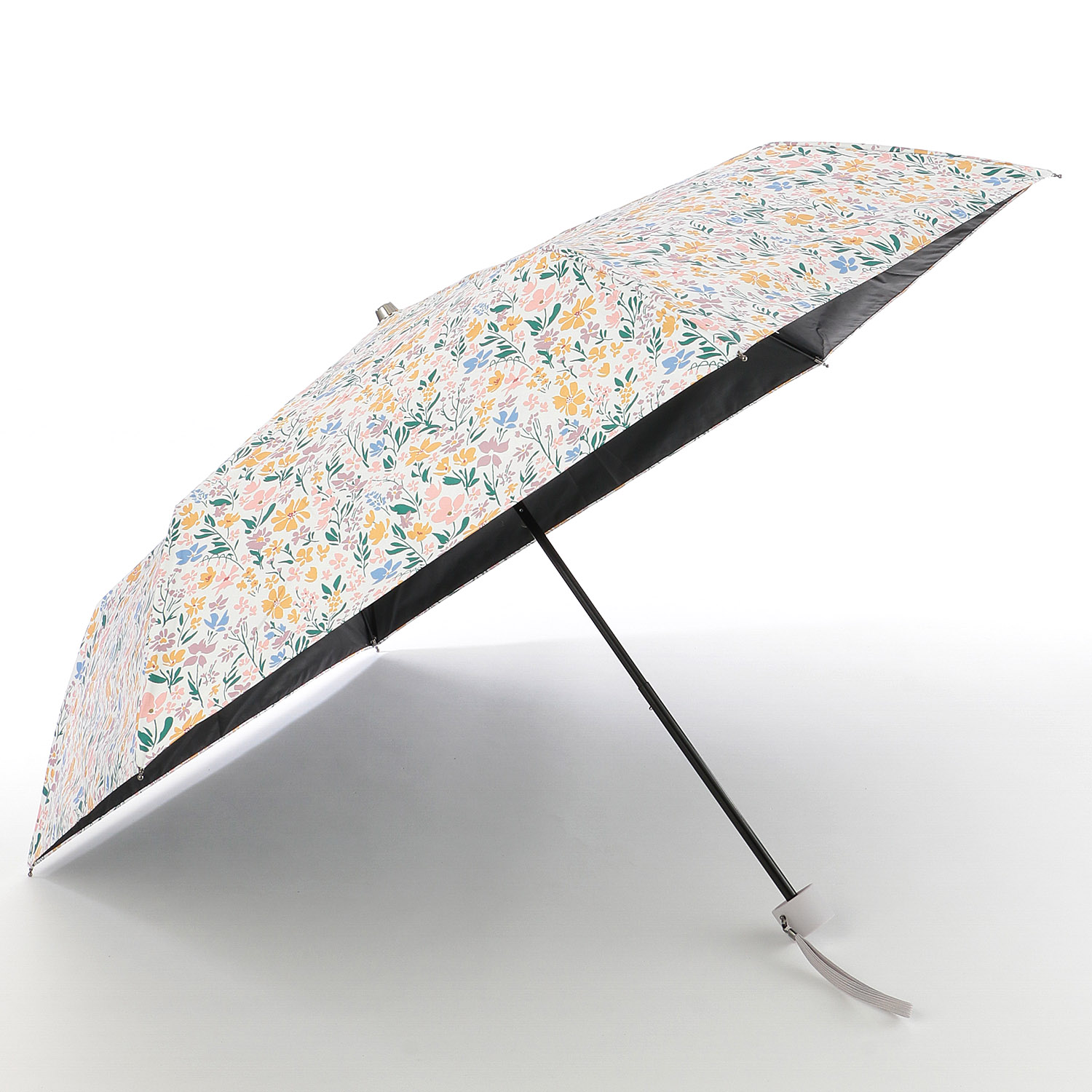晴雨兼用傘 マルチボタニカル柄ミニ - 画像3