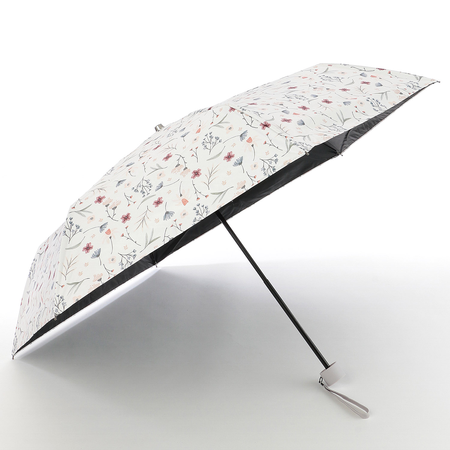 晴雨兼用傘 マルチボタニカル柄ミニ - 画像1