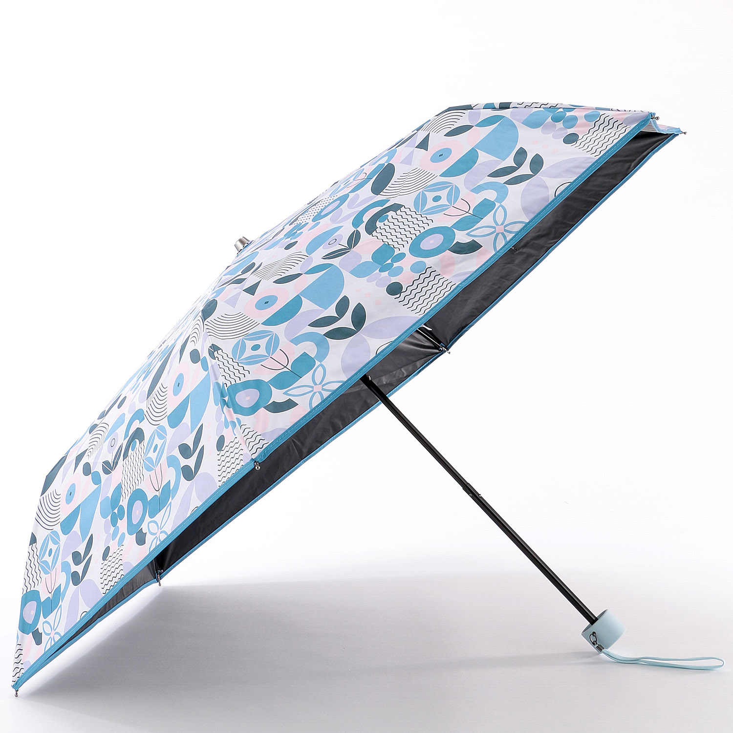 晴雨兼用傘 北欧マルチ柄ミニ - 画像3