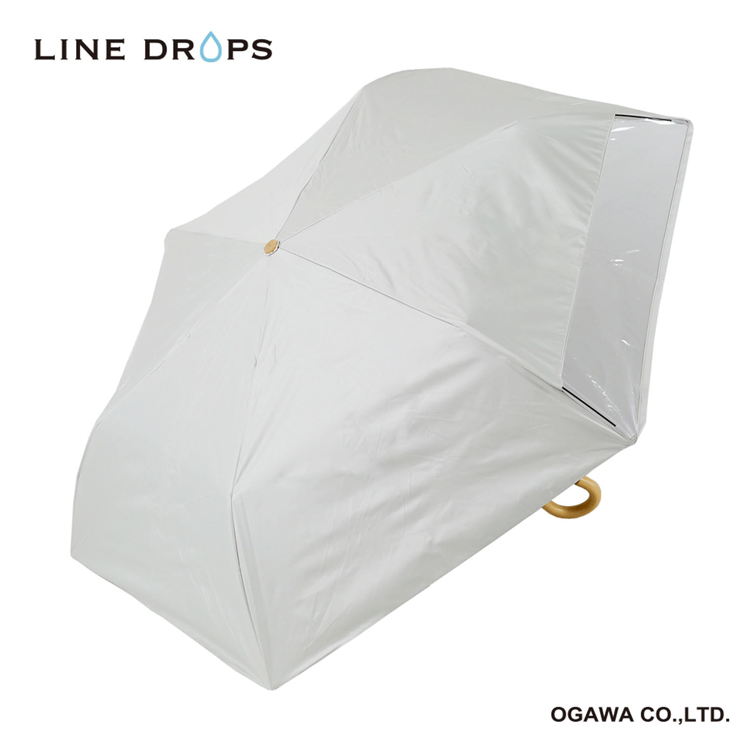 キッズ晴雨兼用55cm折傘 - 画像1