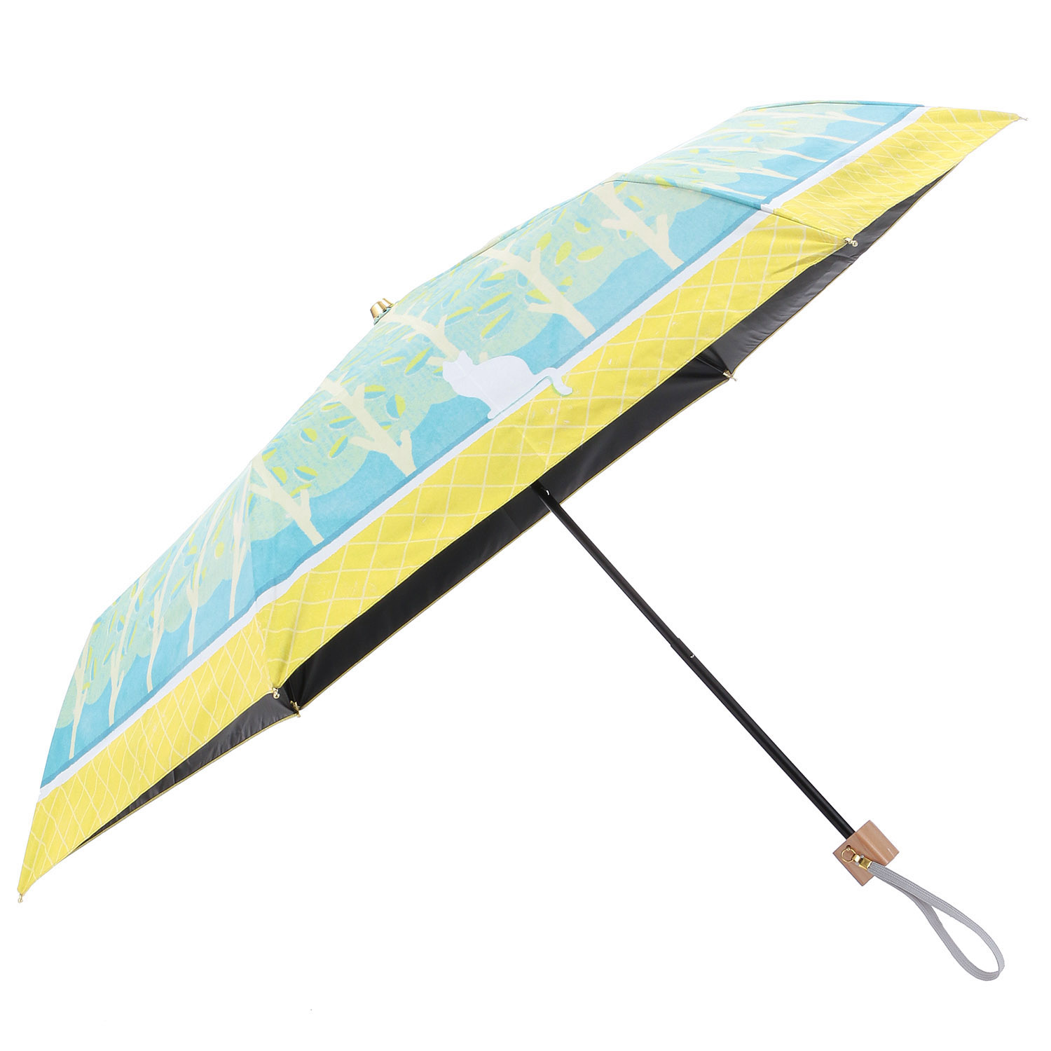 【宮下和×Soleilコラボ】 晴雨兼用 ミヤシタマドカ折傘 - 画像3