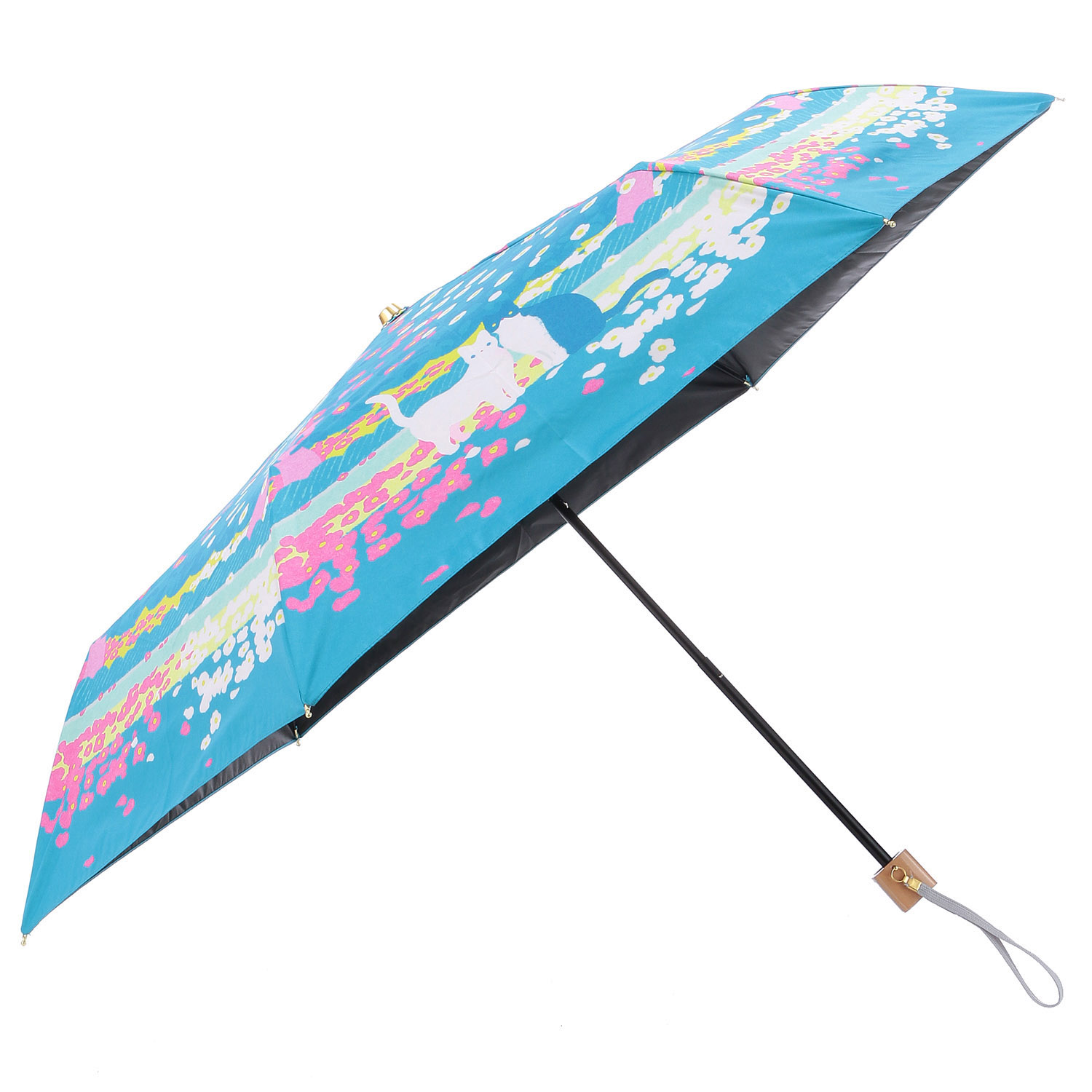 【宮下和×Soleilコラボ】 晴雨兼用 ミヤシタマドカ折傘 - 画像5