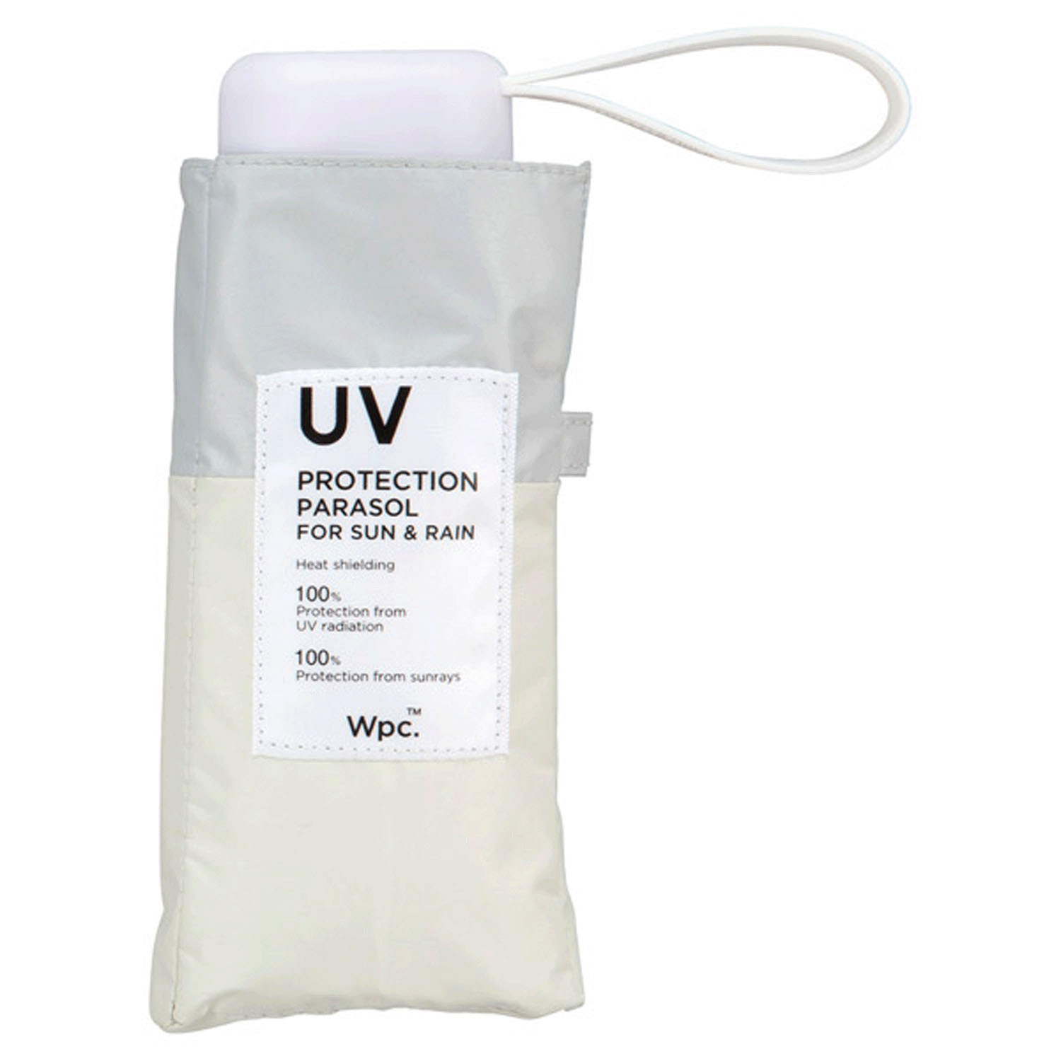 【ダントツ1番人気】 Wpc 遮光切継ぎタイニー 晴雨兼用 折傘 - 画像3