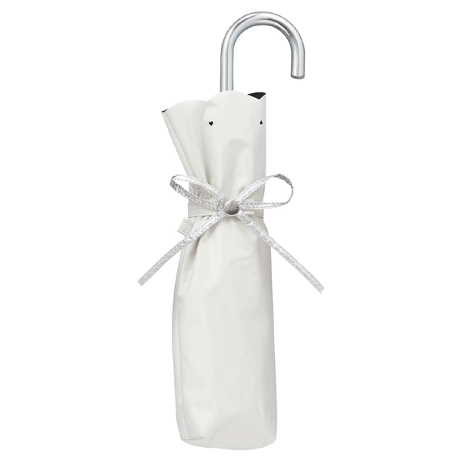 Wpc．遮光シルバーリボンミニ傘 - 画像4