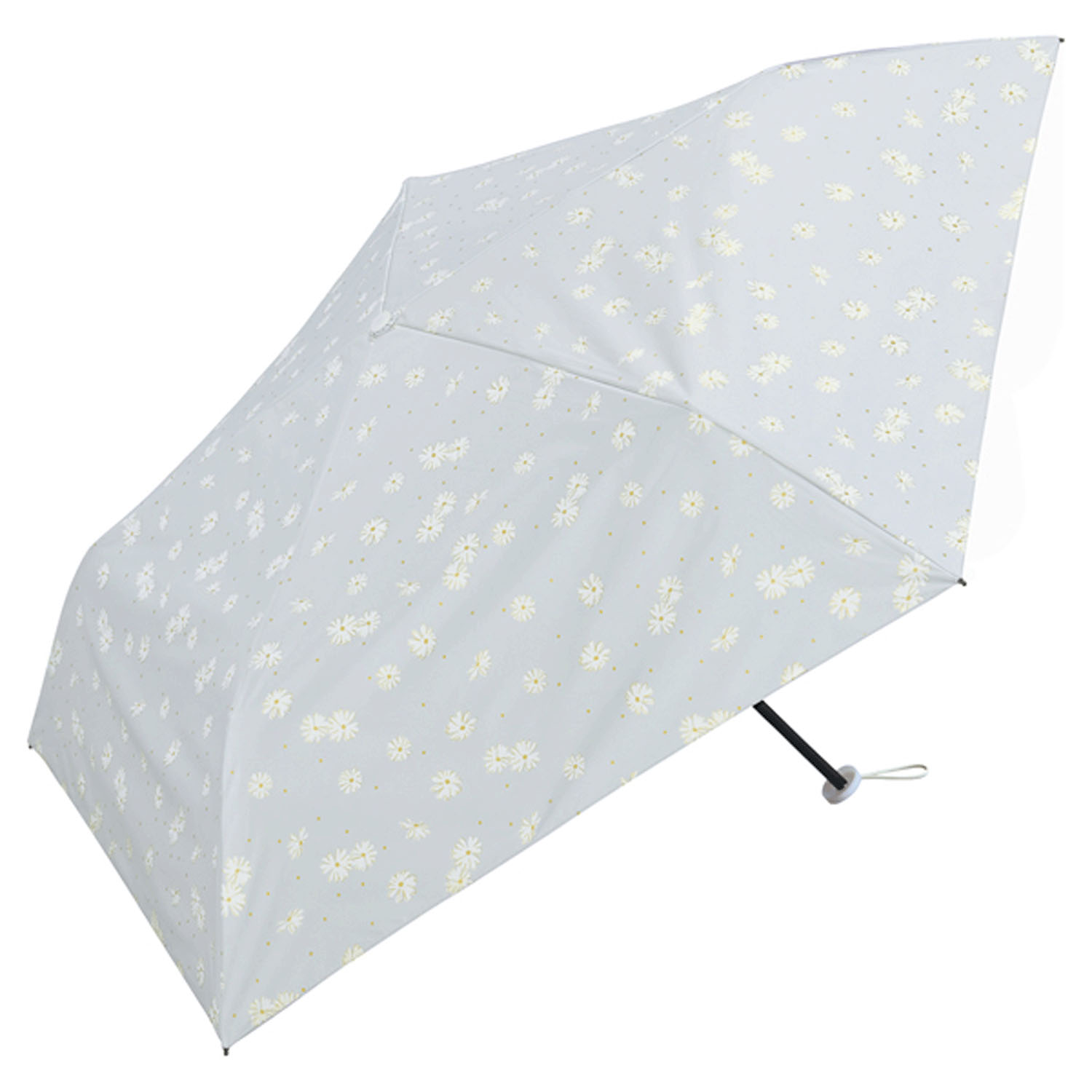 【超軽量】 Wpc．遮光ドットデイジーミニ傘