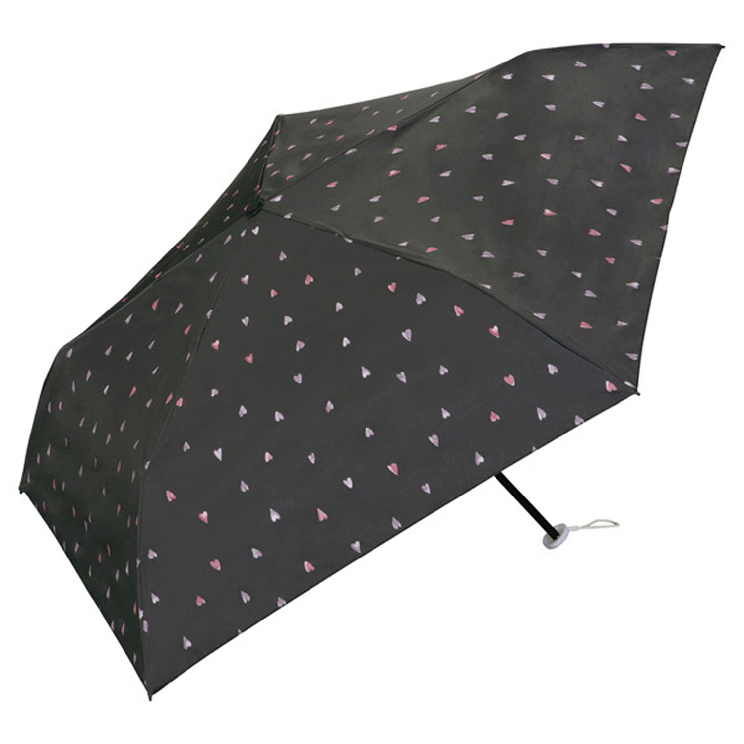 【超軽量】 Wpc．遮光軽量水彩ハートミニ傘