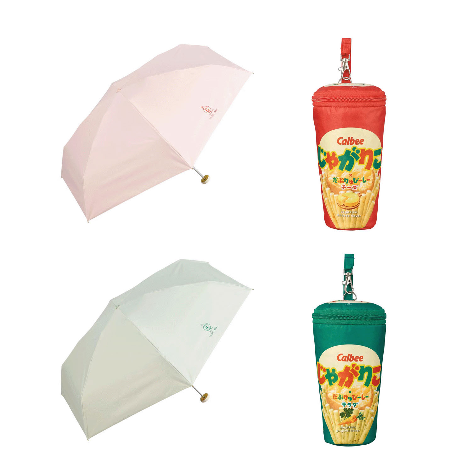 【じゃがりこ×WPC】 遮光じゃがりこパッケージパラソル - 画像1