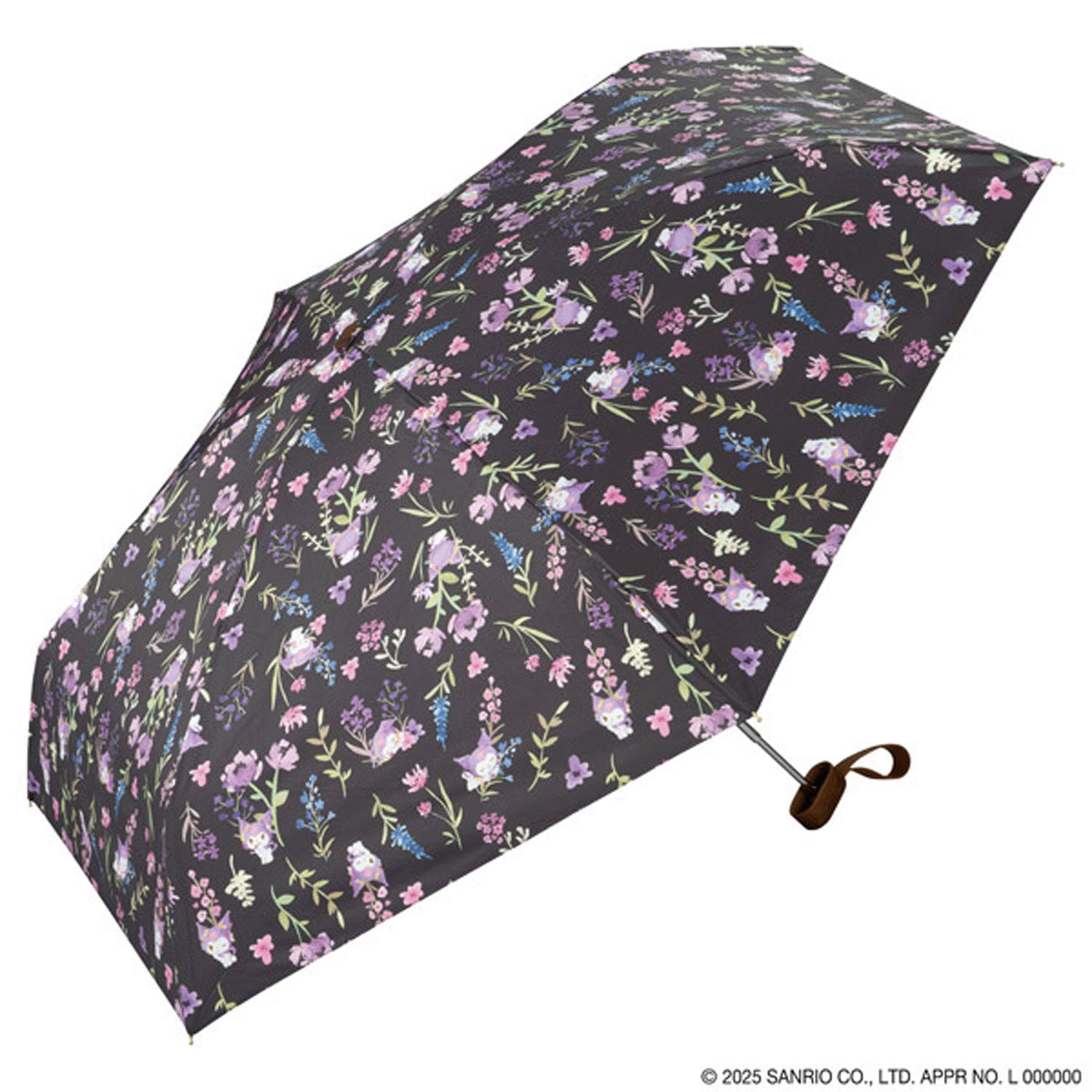 Wpc．サンリオ遮光水彩フラワーミニ傘 - 画像2