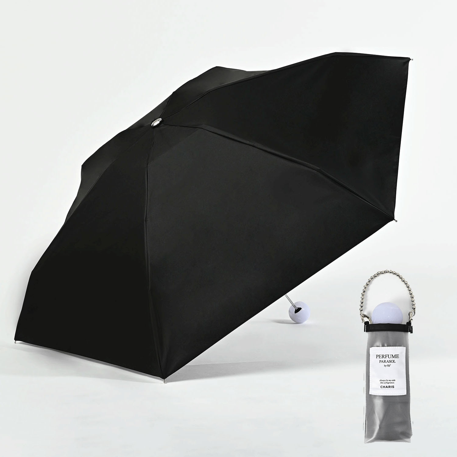 【CHARIS】 晴雨兼用 パフュームコロン折傘