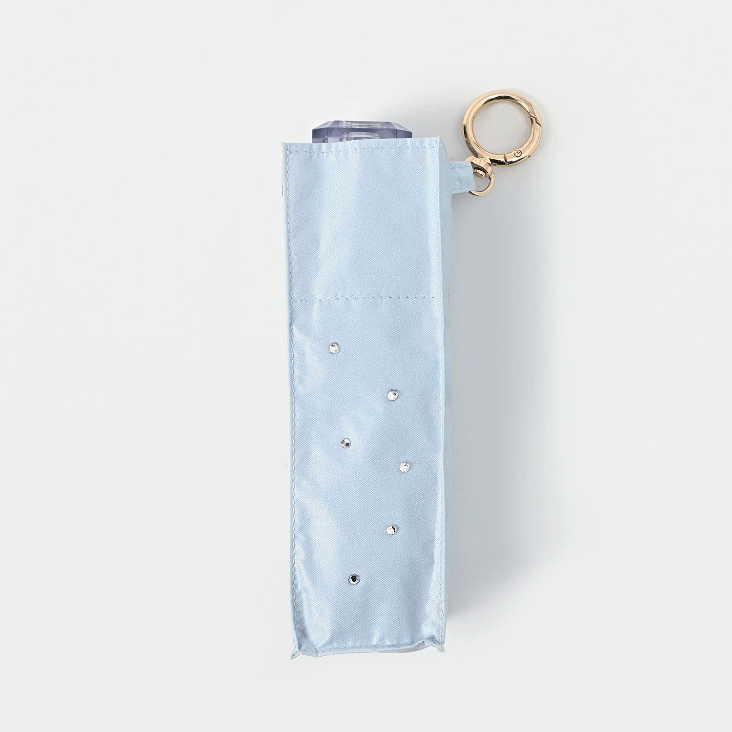 【CHARIS】晴雨兼用 クリスタルWビジュー折傘 - 画像5