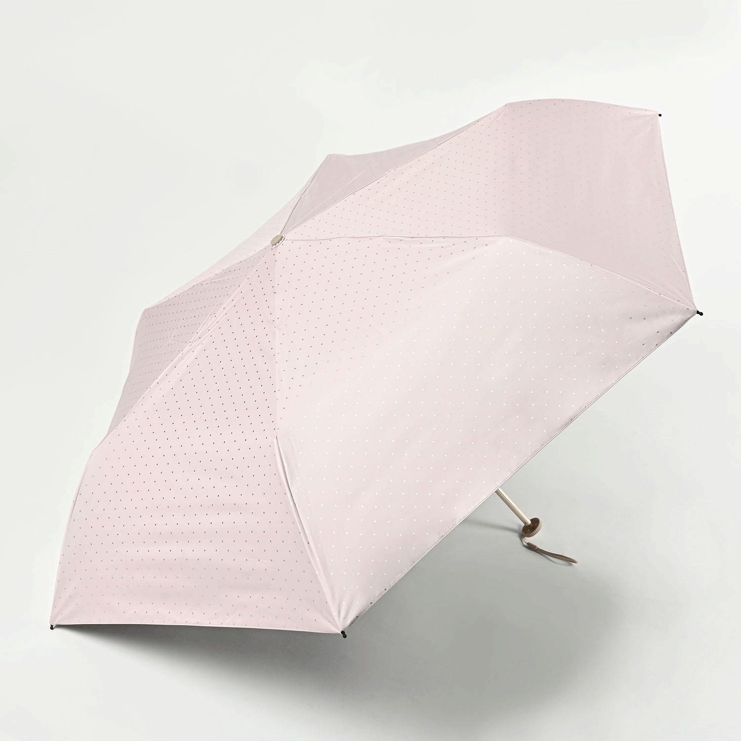 【CHARIS】 晴雨兼用 CUDAシスバーラメドット折傘 - 画像5