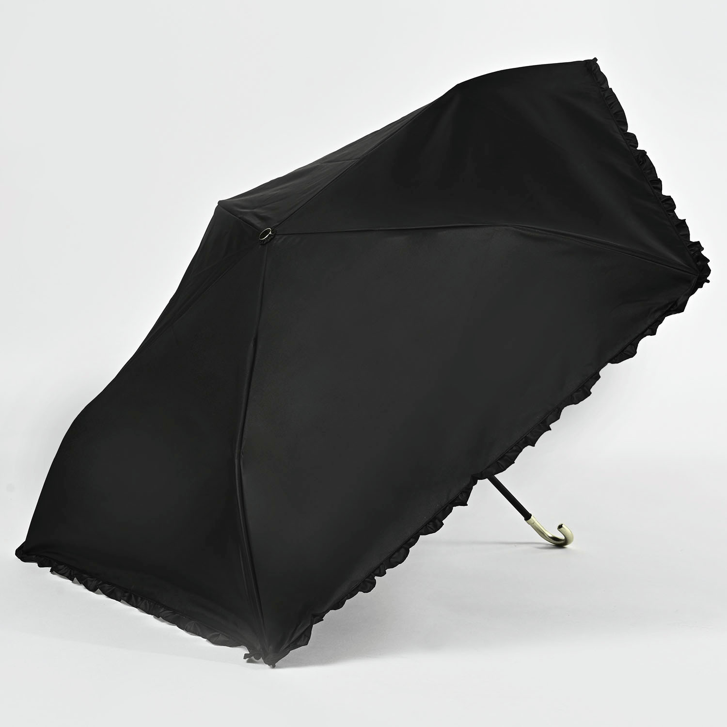 【CHARIS】 超軽量 UVガードフリルミニ傘