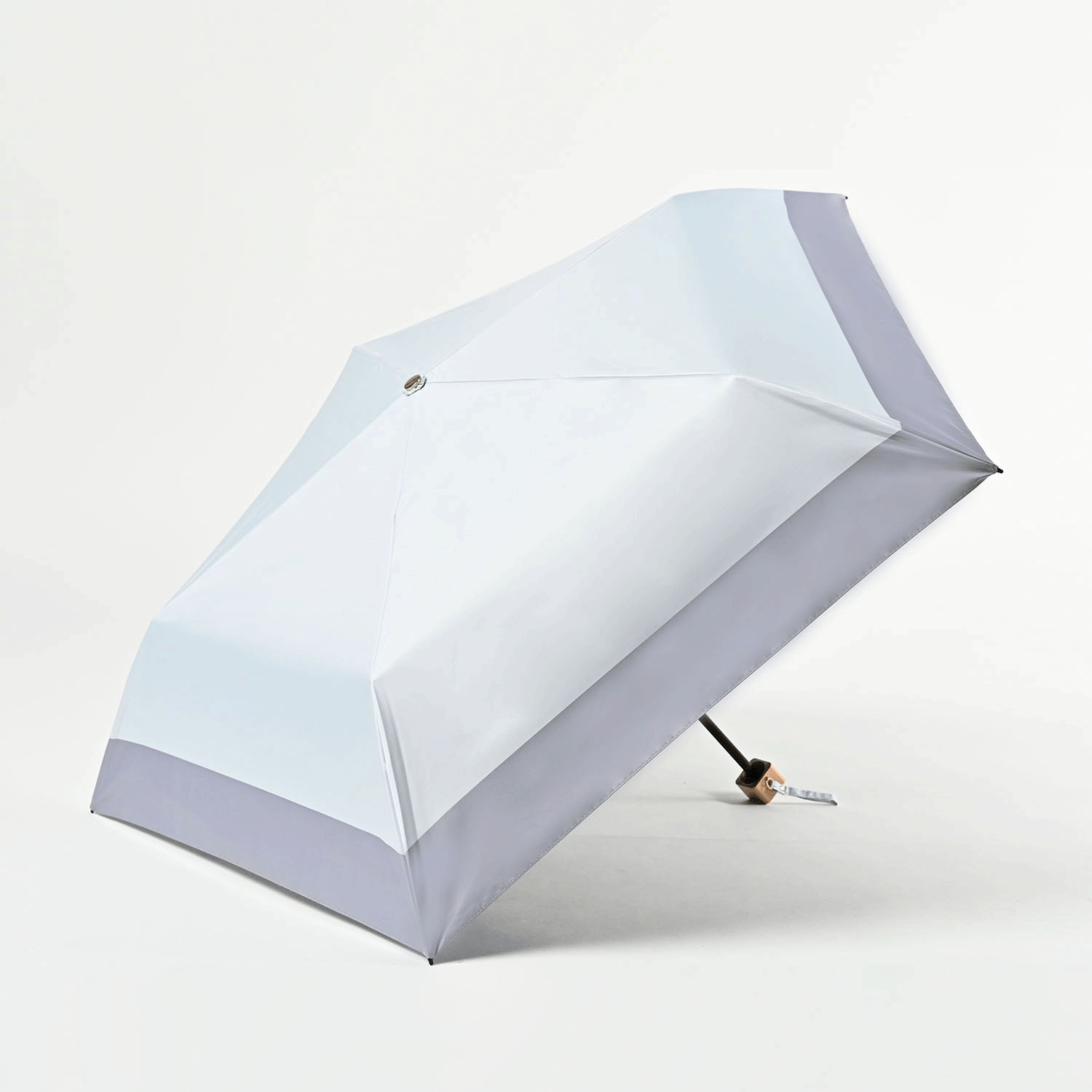 【CHARIS】 サンレイン パステルバイカラー折傘 - 画像1