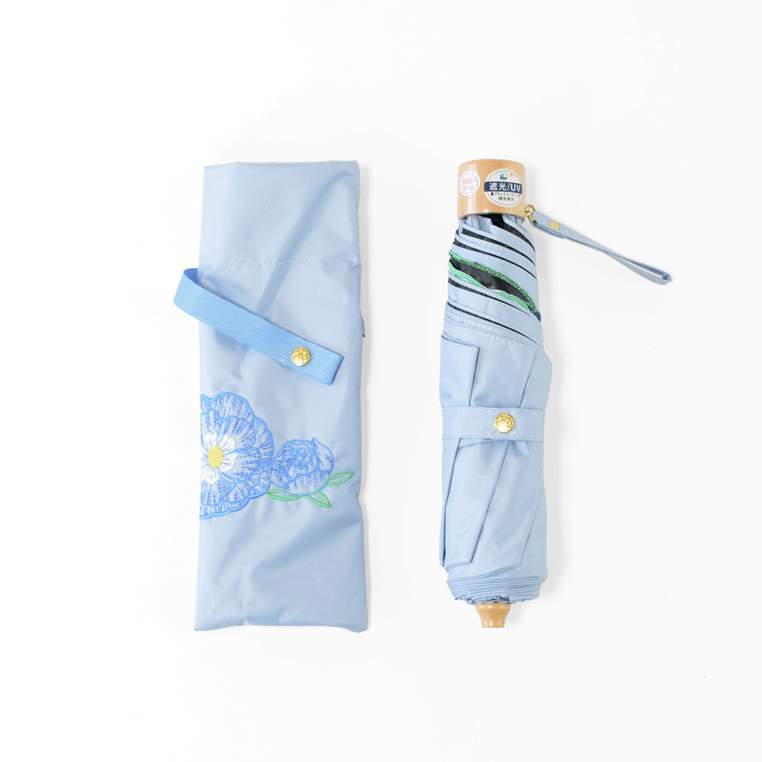 【耐風仕様】 晴雨兼用 ラナンキュラスミニ傘 - 画像5