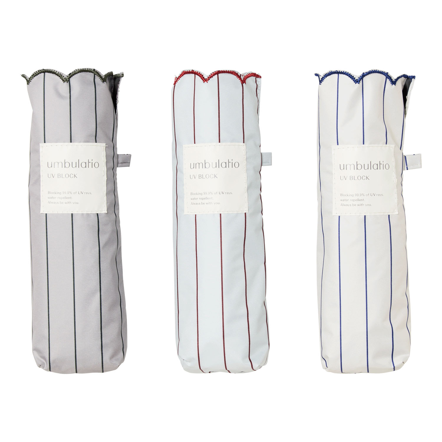 【water front】ネオミニ晴雨兼用折傘 マルシェ - 画像4