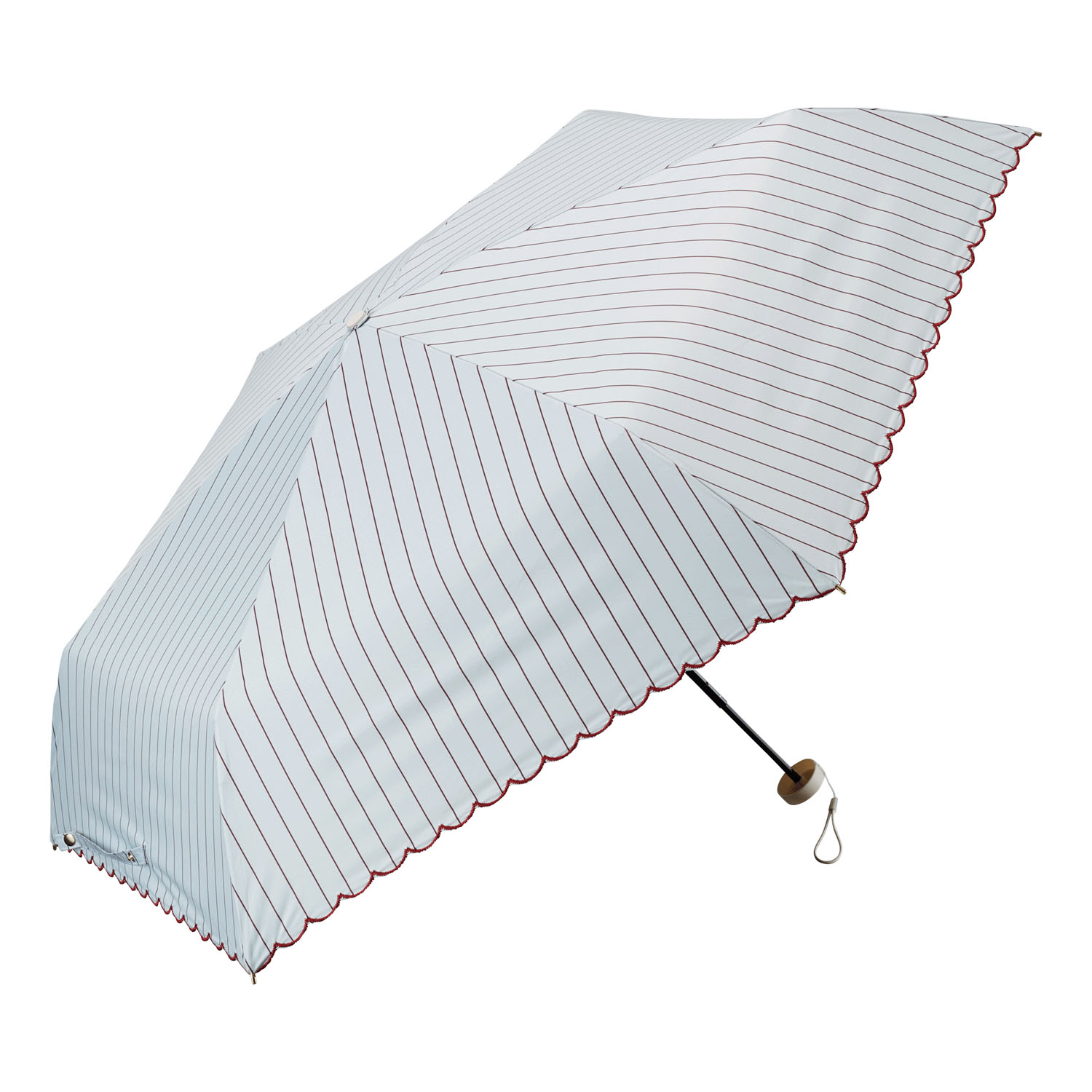 【water front】ネオミニ晴雨兼用折傘 マルシェ - 画像1