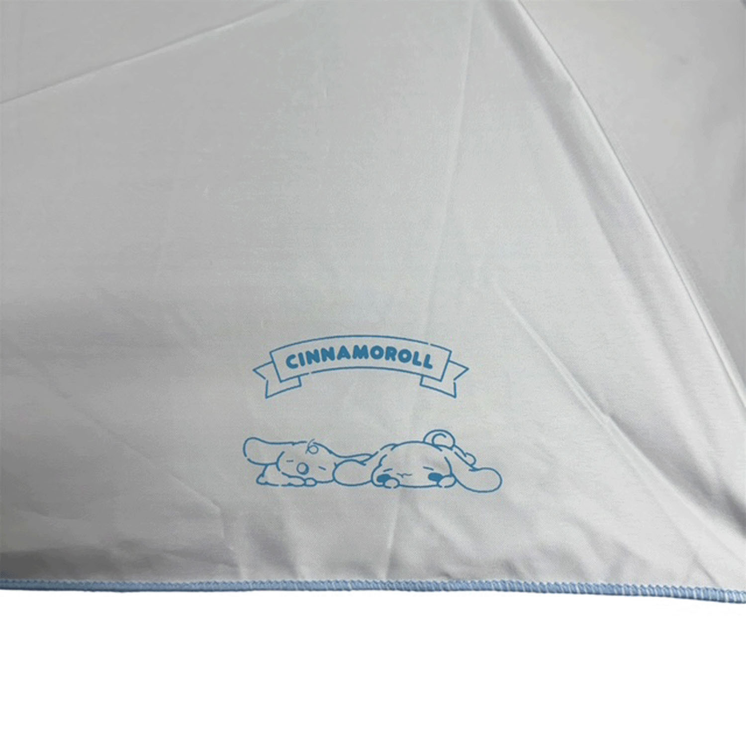 サンリオ 晴雨兼用折り畳み傘 チェックリボン傘袋付 - 画像6