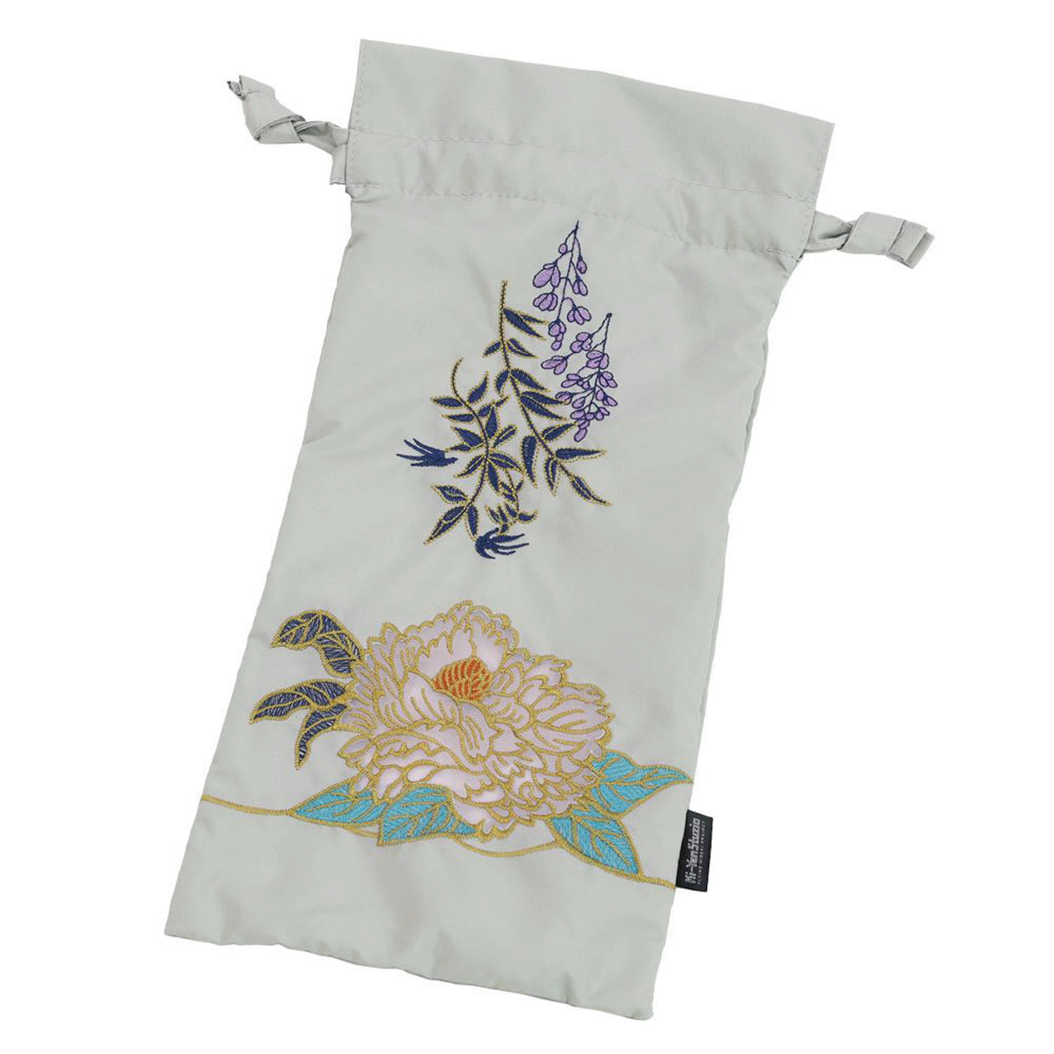 完全遮光 （晴雨兼用）女優日傘 「キーヤン牡丹オーガンジーかわず張り」ショート折り畳み傘 - 画像5