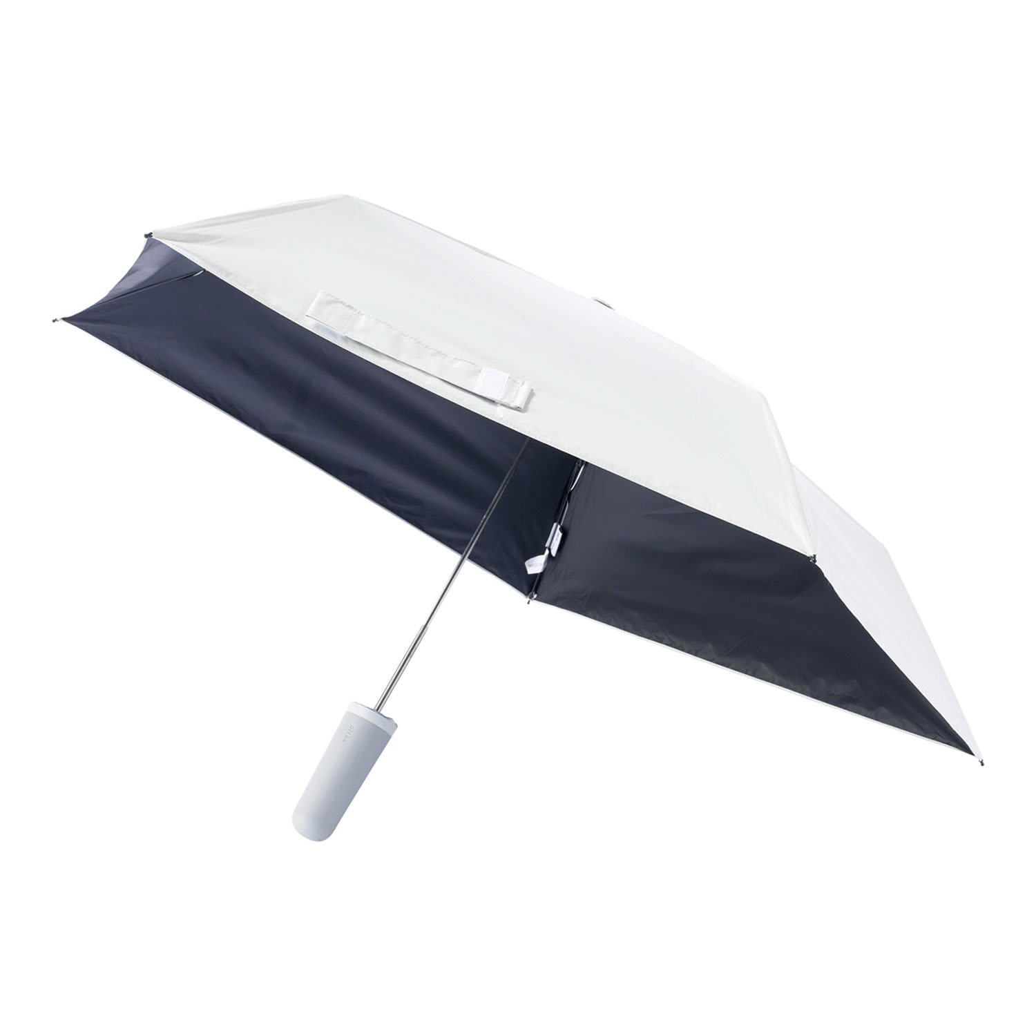 【傘袋をなくさないハーフカプセル構造】 PITAA  ハーフカプセル折傘 - 画像1