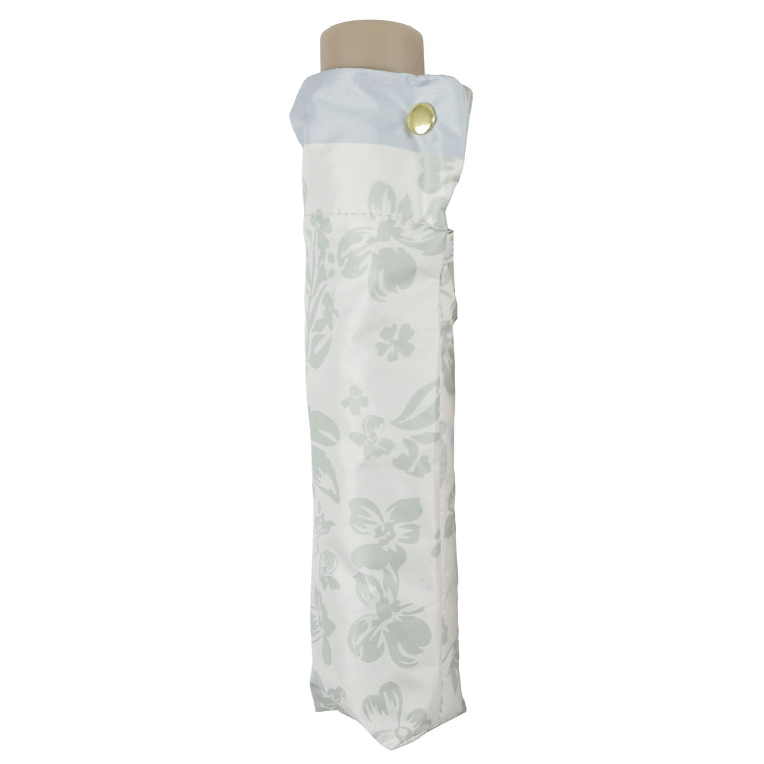 晴雨兼用ダマスクパターン折傘 - 画像2