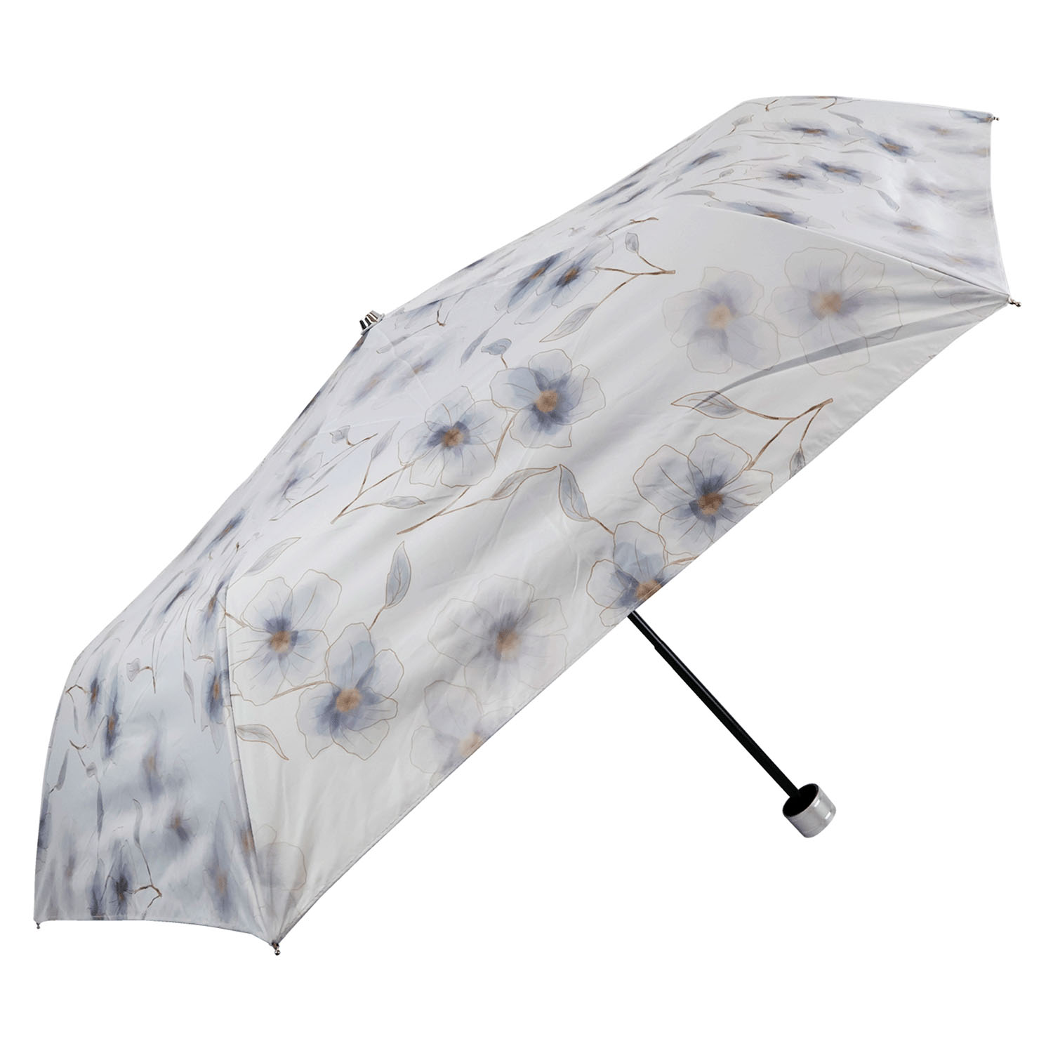 晴雨兼用フルールアクワレル折傘 - 画像4