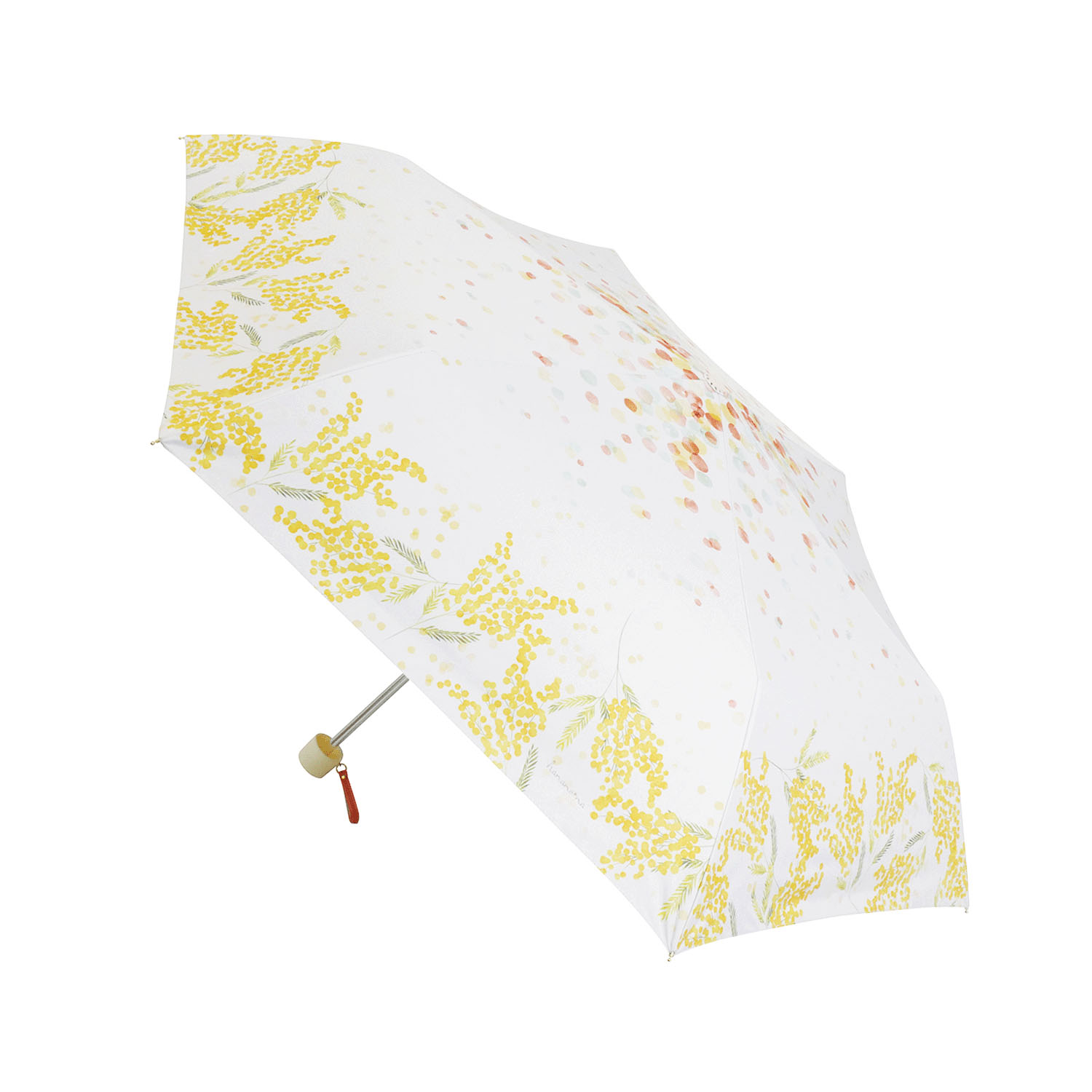 ハナノナ 晴雨兼用折傘 - 画像1