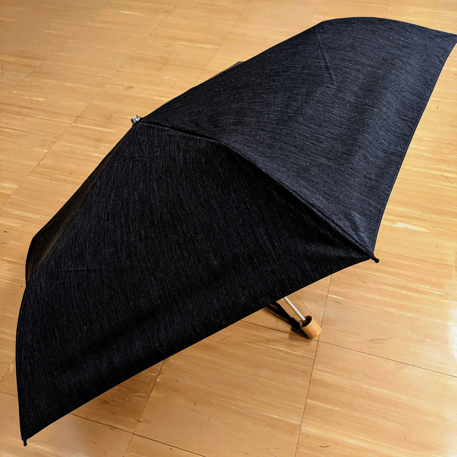 【大注目素材！サマーシールド】 サマーシールド  デニム風ミニ傘 - 画像5