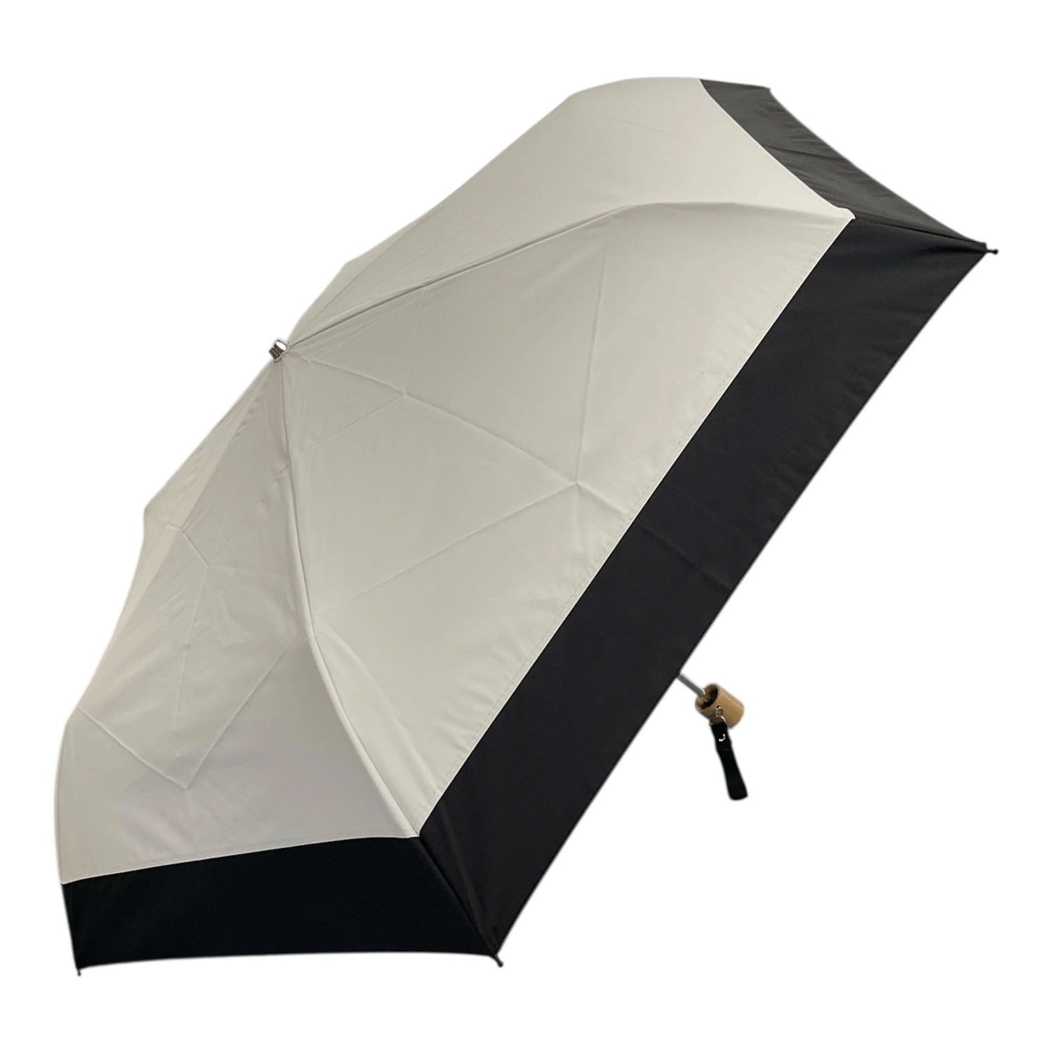 【大注目素材！サマーシールド】 サマーシールド バイカラーミニ傘 - 画像5