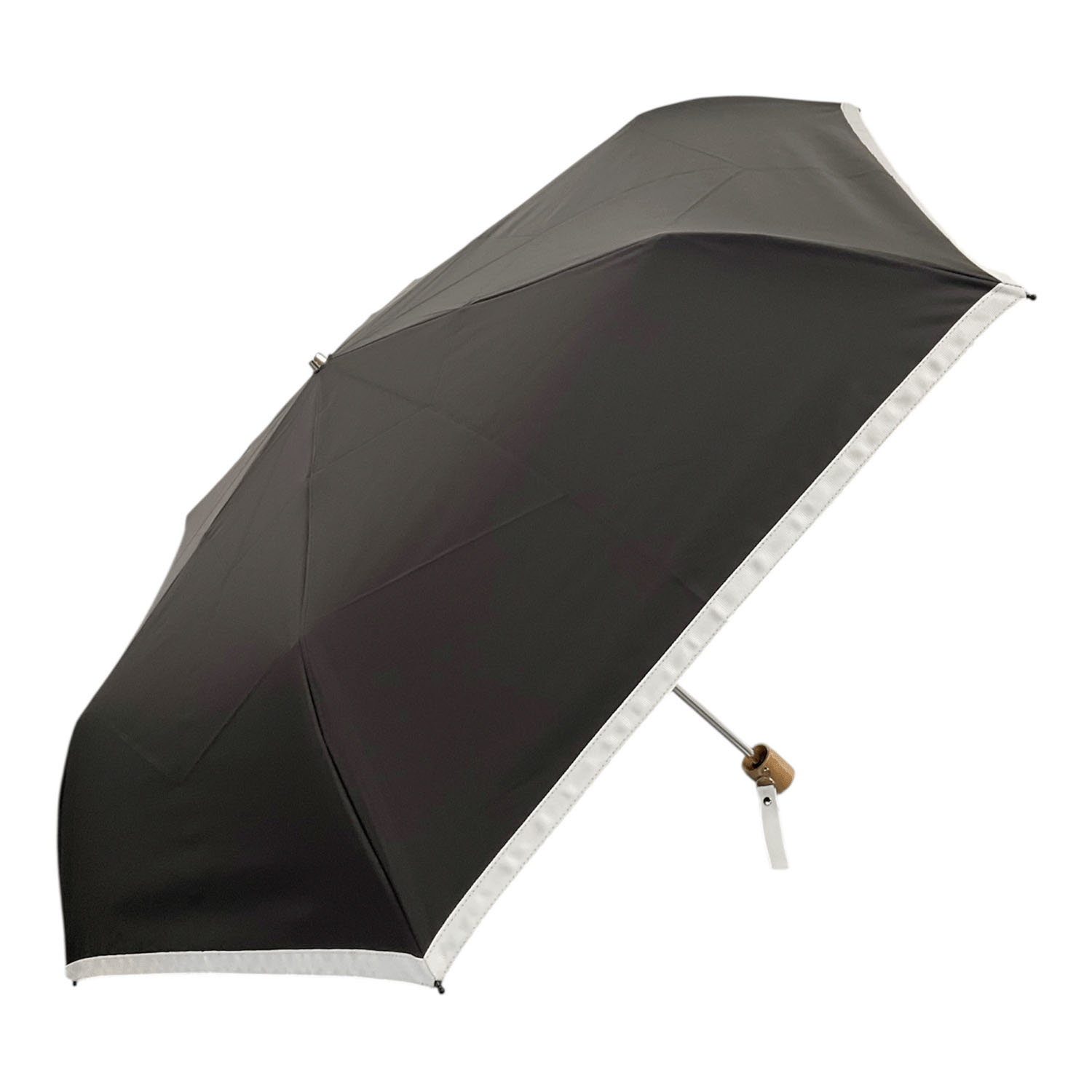 【大注目素材！サマーシールド】 サマーシールド グログランミニ傘 - 画像2