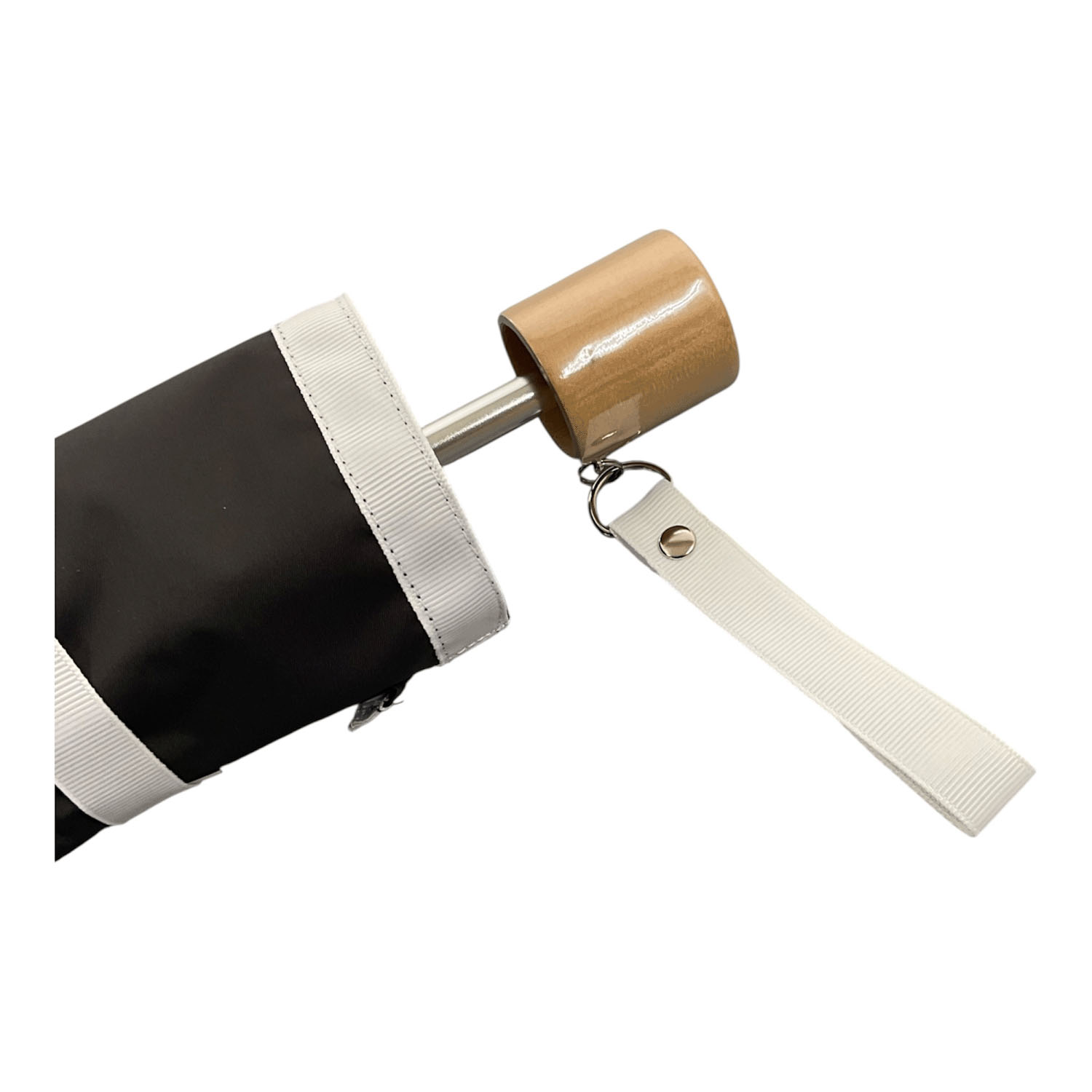 【大注目素材！サマーシールド】 サマーシールド グログランミニ傘 - 画像4