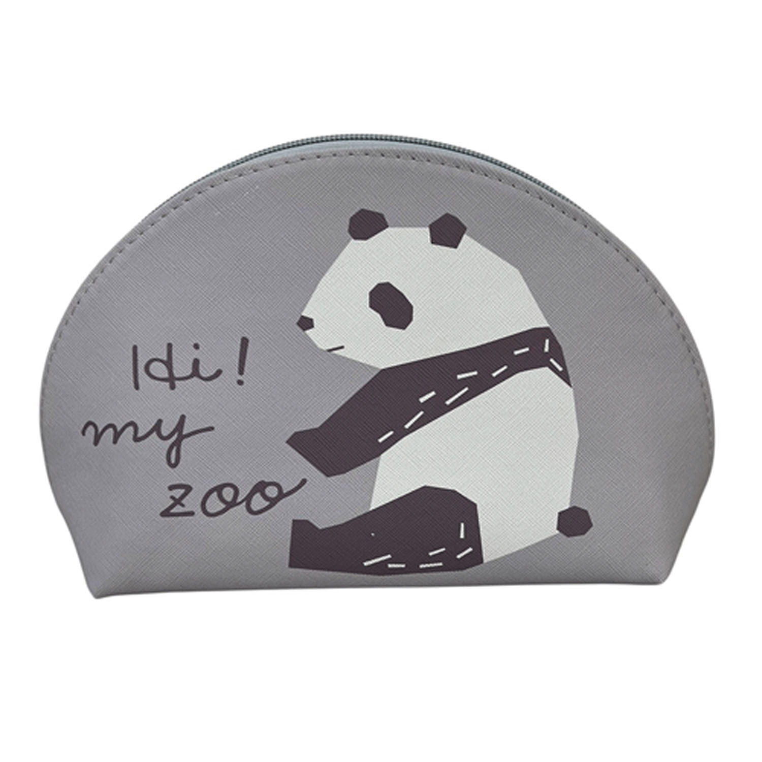 【33－00 次回納期未定】HI！MY ZOO アニマル柄 4連ポーチ - 画像2